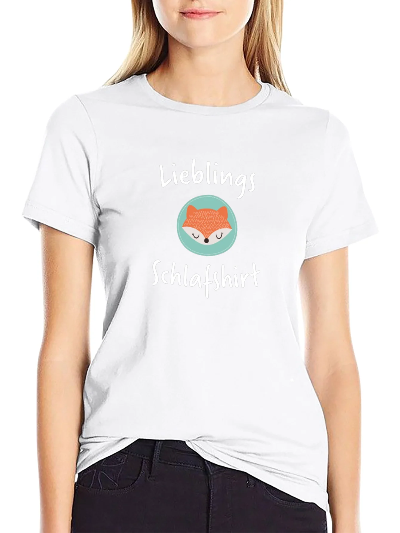 Lieblings Schlafshirt - Fox Graphic T-Shirt