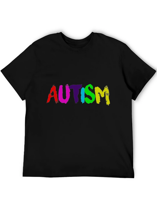 Autism Awareness T-Shirt - Colorful Design Soft Cotton