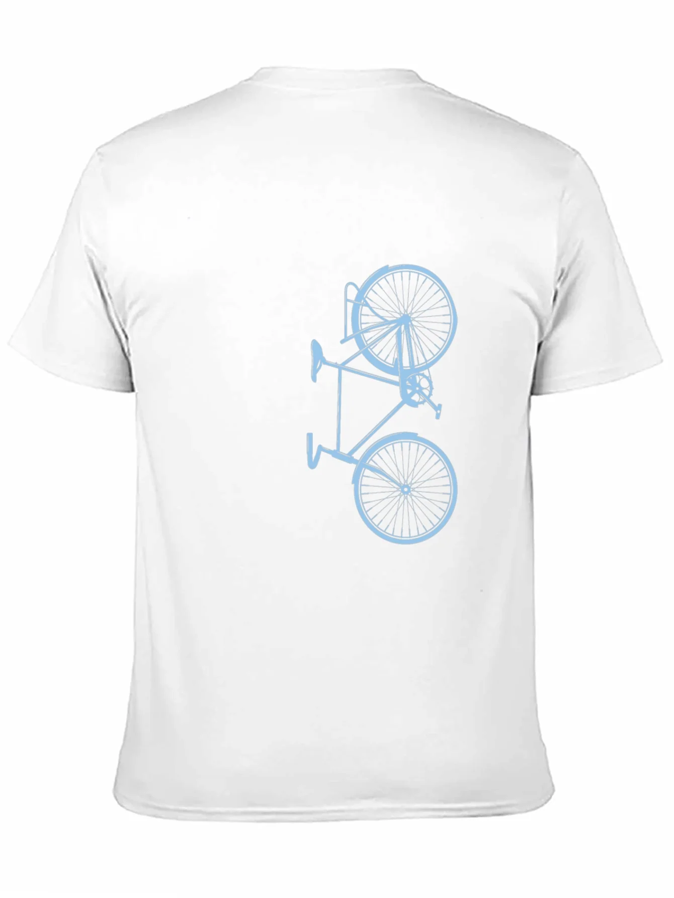 Mens Black Bike Graphic Tee