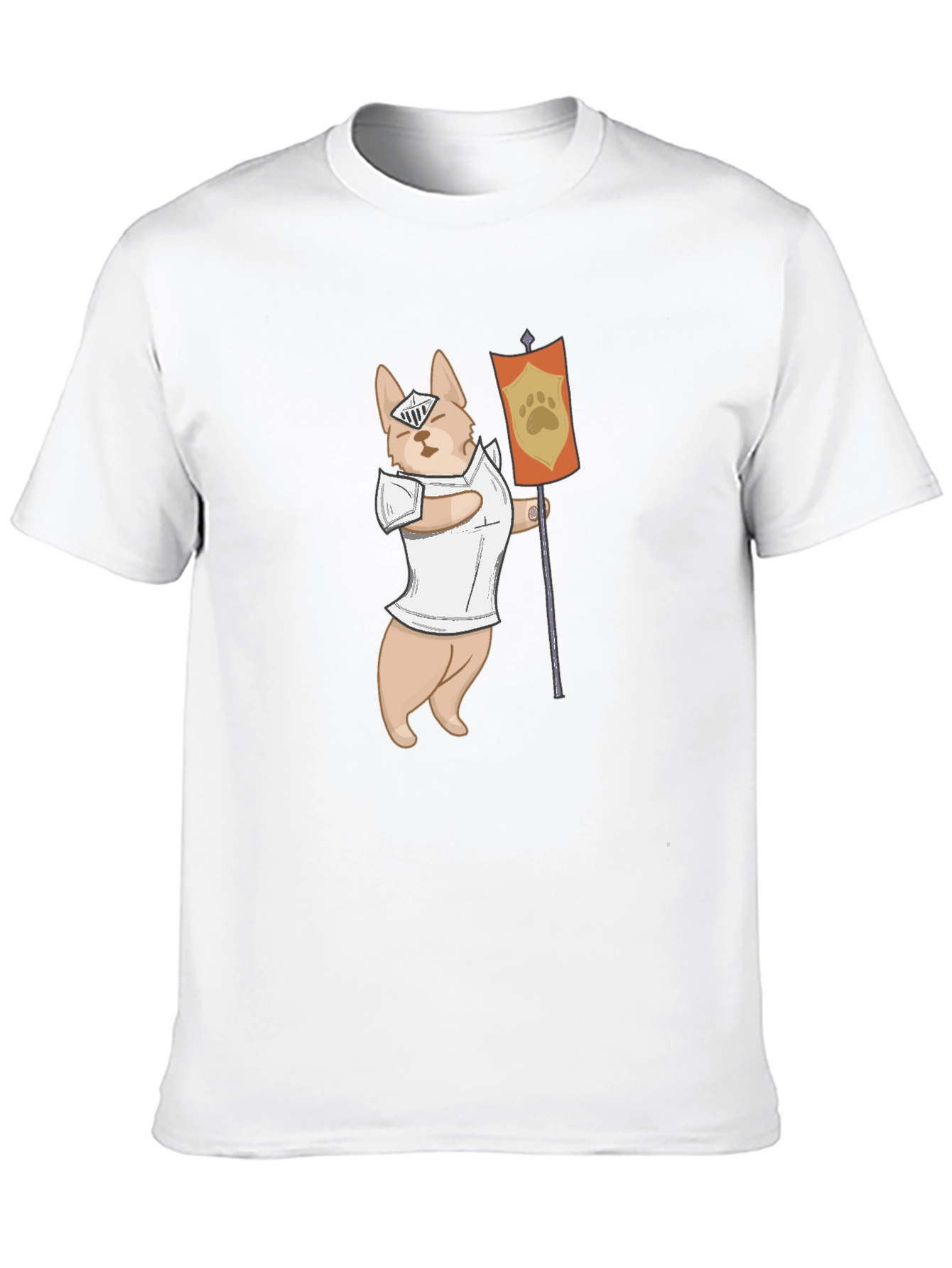 Dog Knight T-Shirt - Funny Canine Warrior Tee