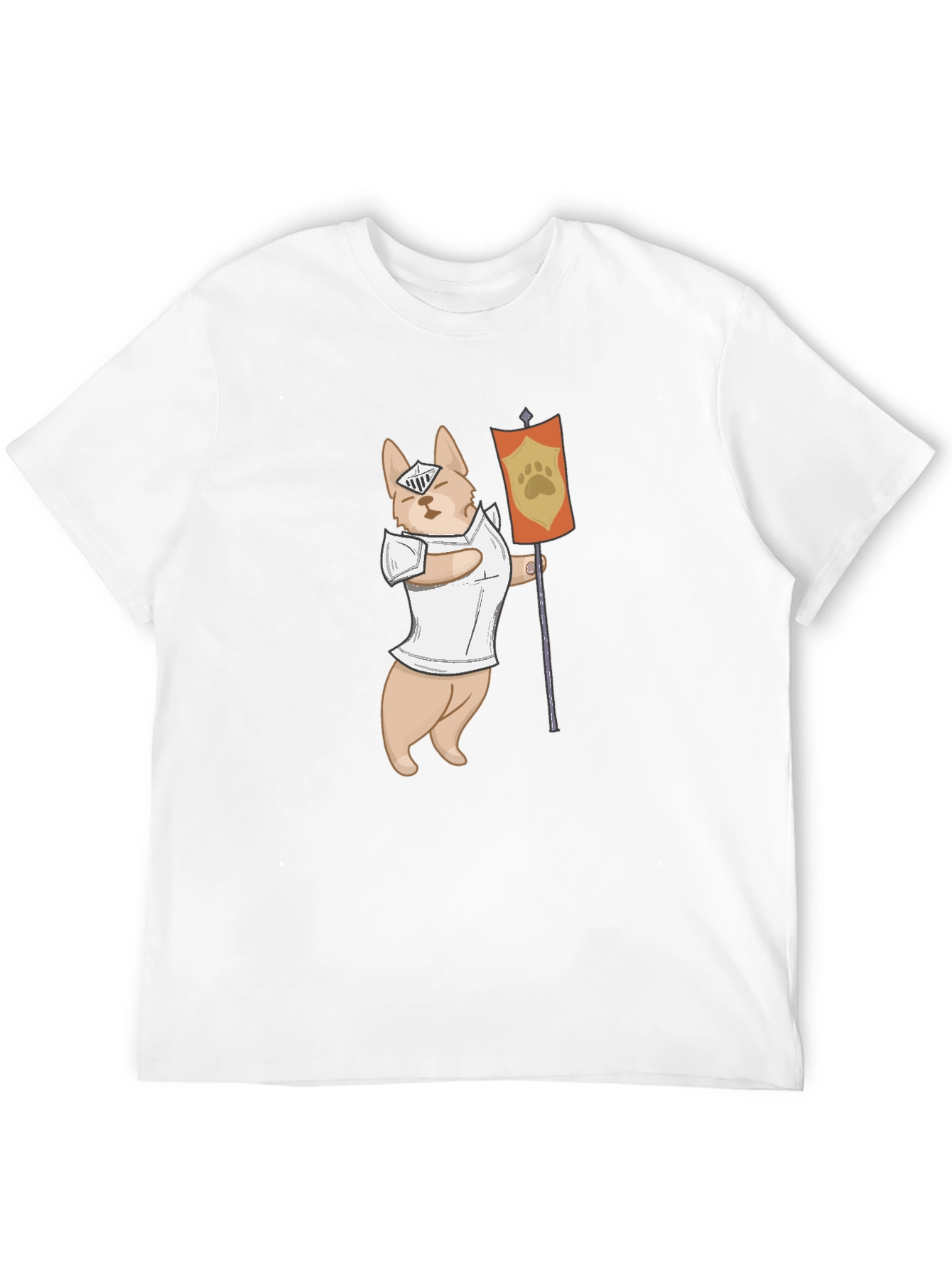 Dog Knight T-Shirt - Funny Canine Warrior Tee
