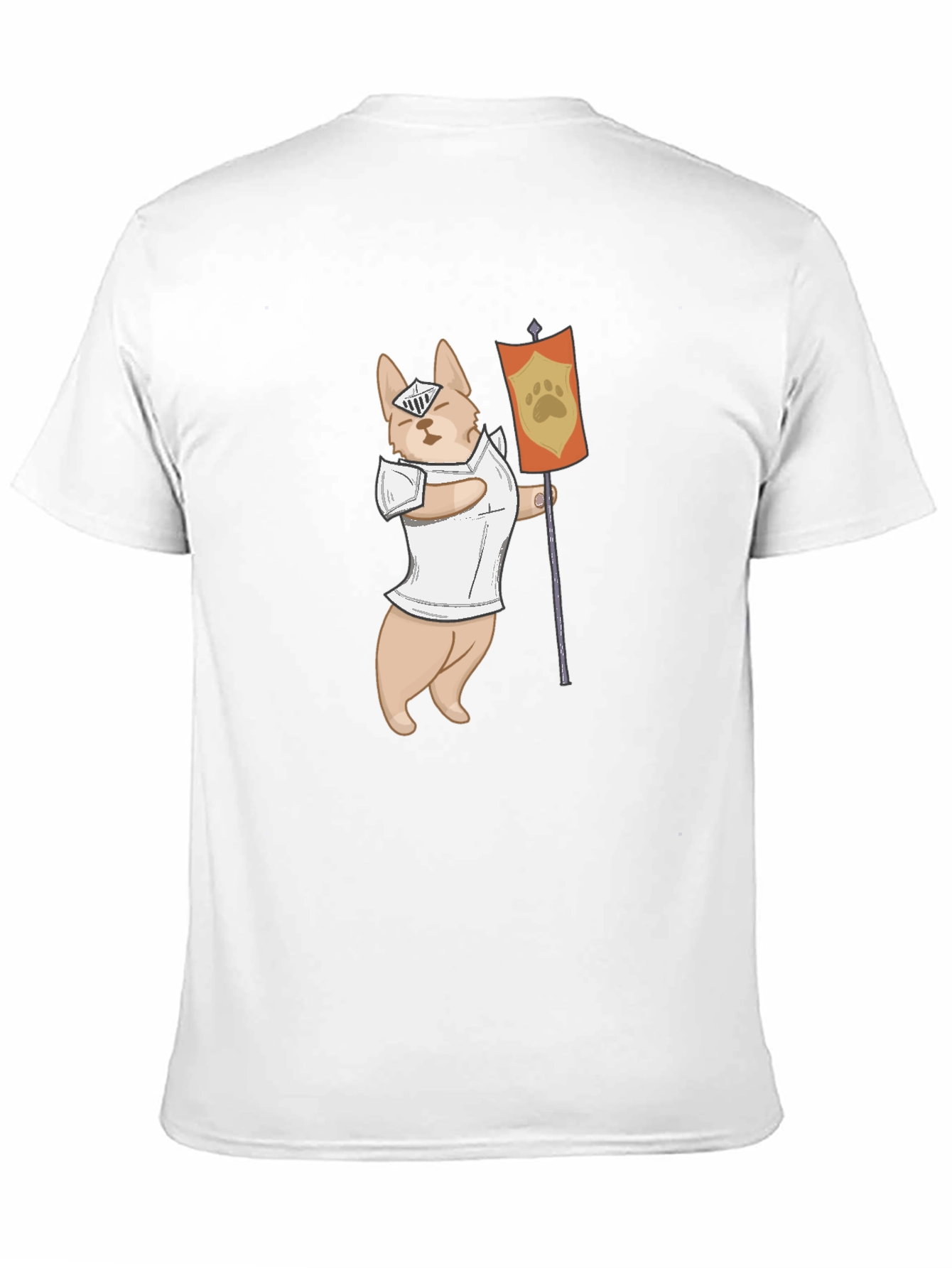 Dog Knight T-Shirt - Funny Canine Warrior Tee