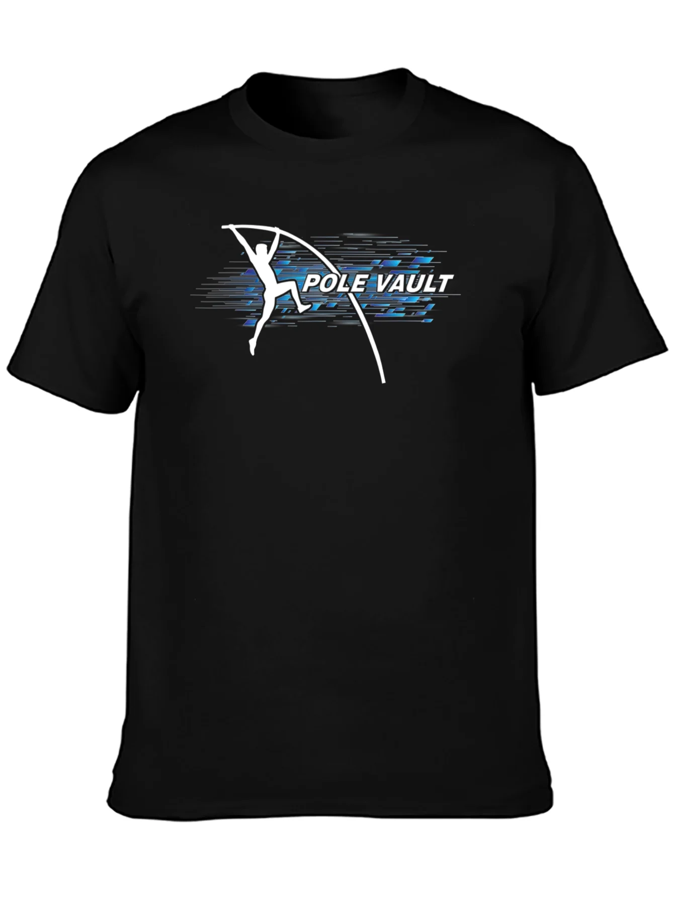 Pole Vault Graphic T-Shirt - Athletic Design