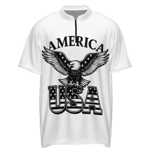 America USA Eagle Graphic T-Shirt – Patriotic Vintage Independence Day Tee(z206)