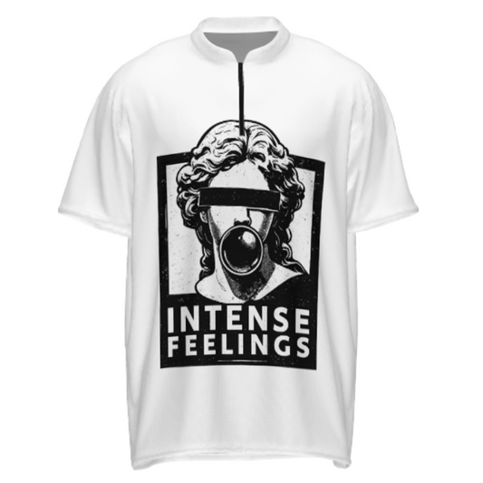 Intense Feelings Aesthetic Graphic T-Shirt – Vintage Statue Bubblegum Streetwear Tee(z205)