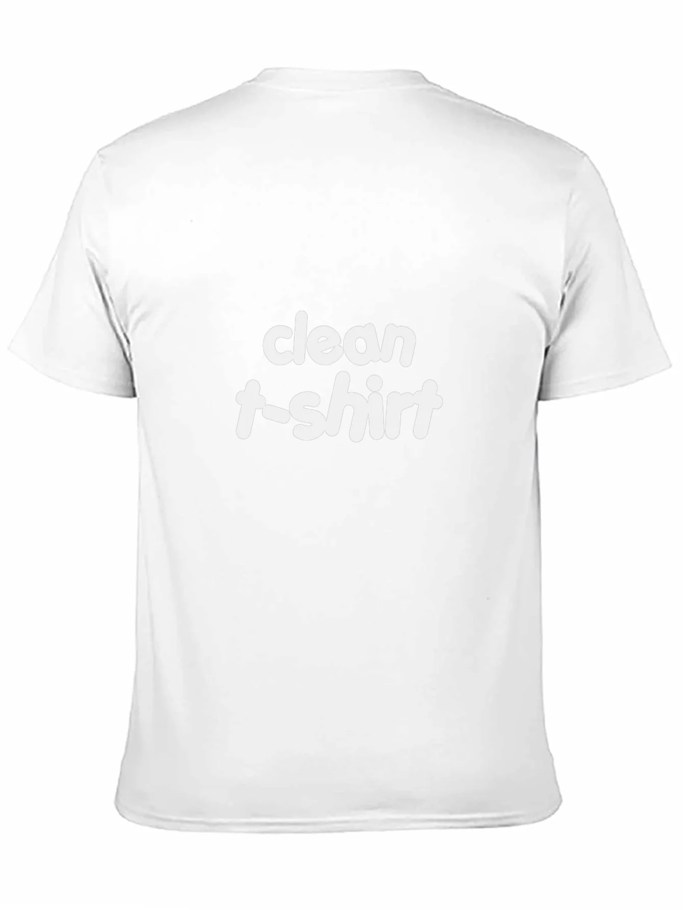 Black Clean T-Shirt Graphic Tee