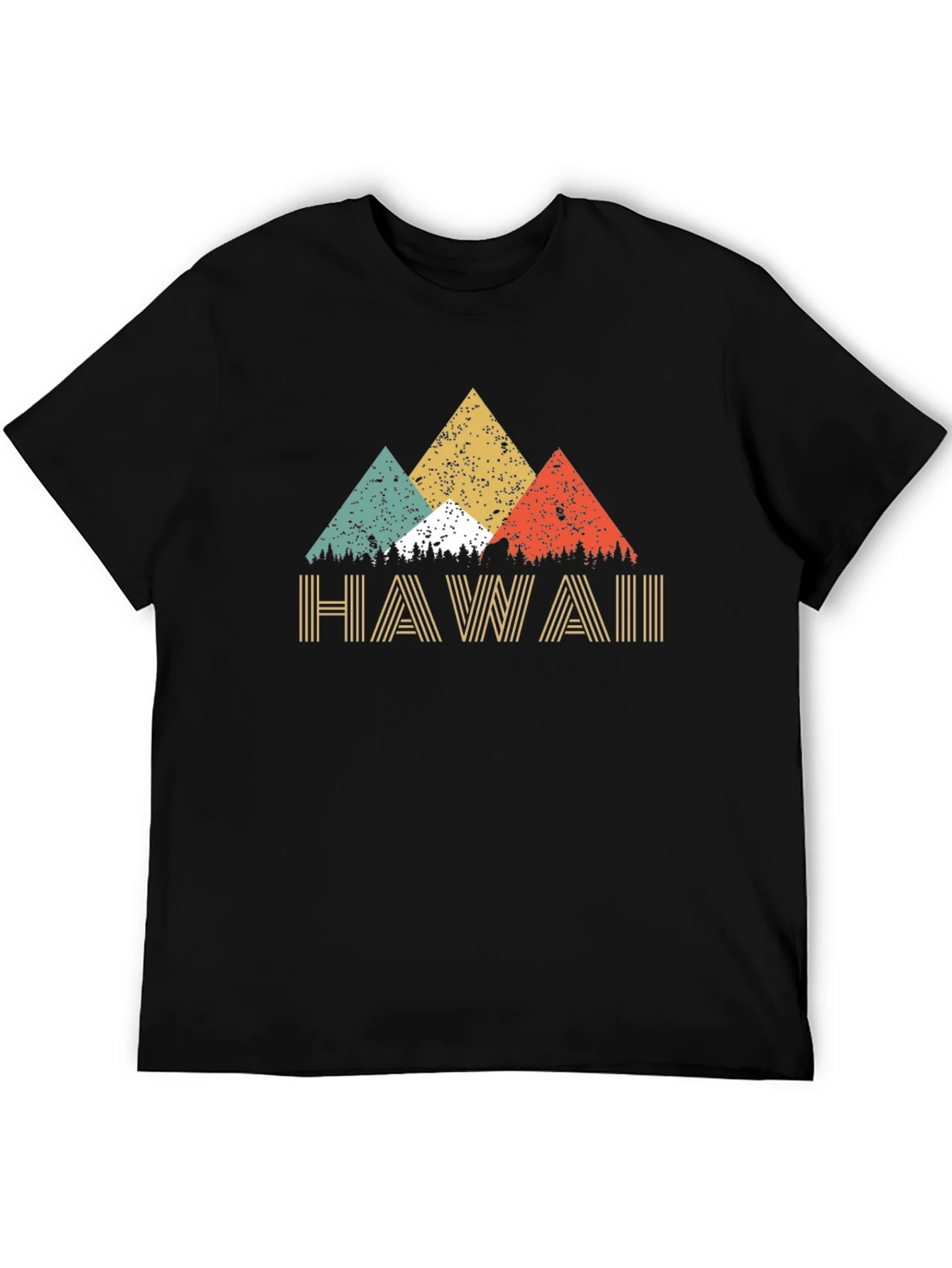 Hawaii Retro Mountain T-Shirt