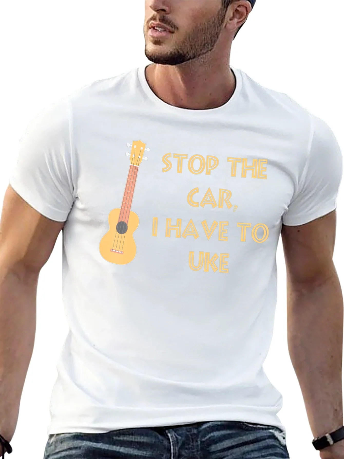 Stop the Car I Have to Uke T-Shirt