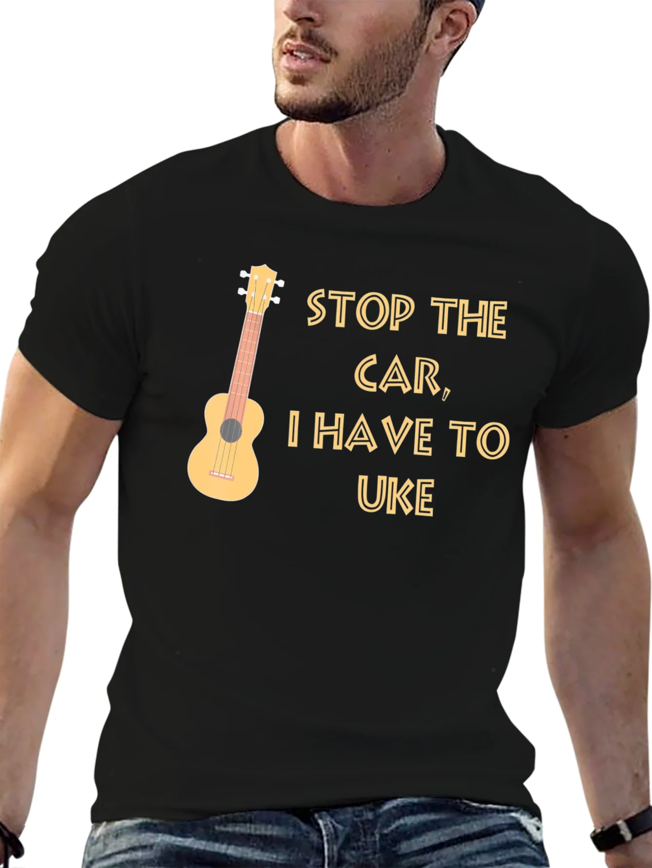Stop the Car I Have to Uke T-Shirt
