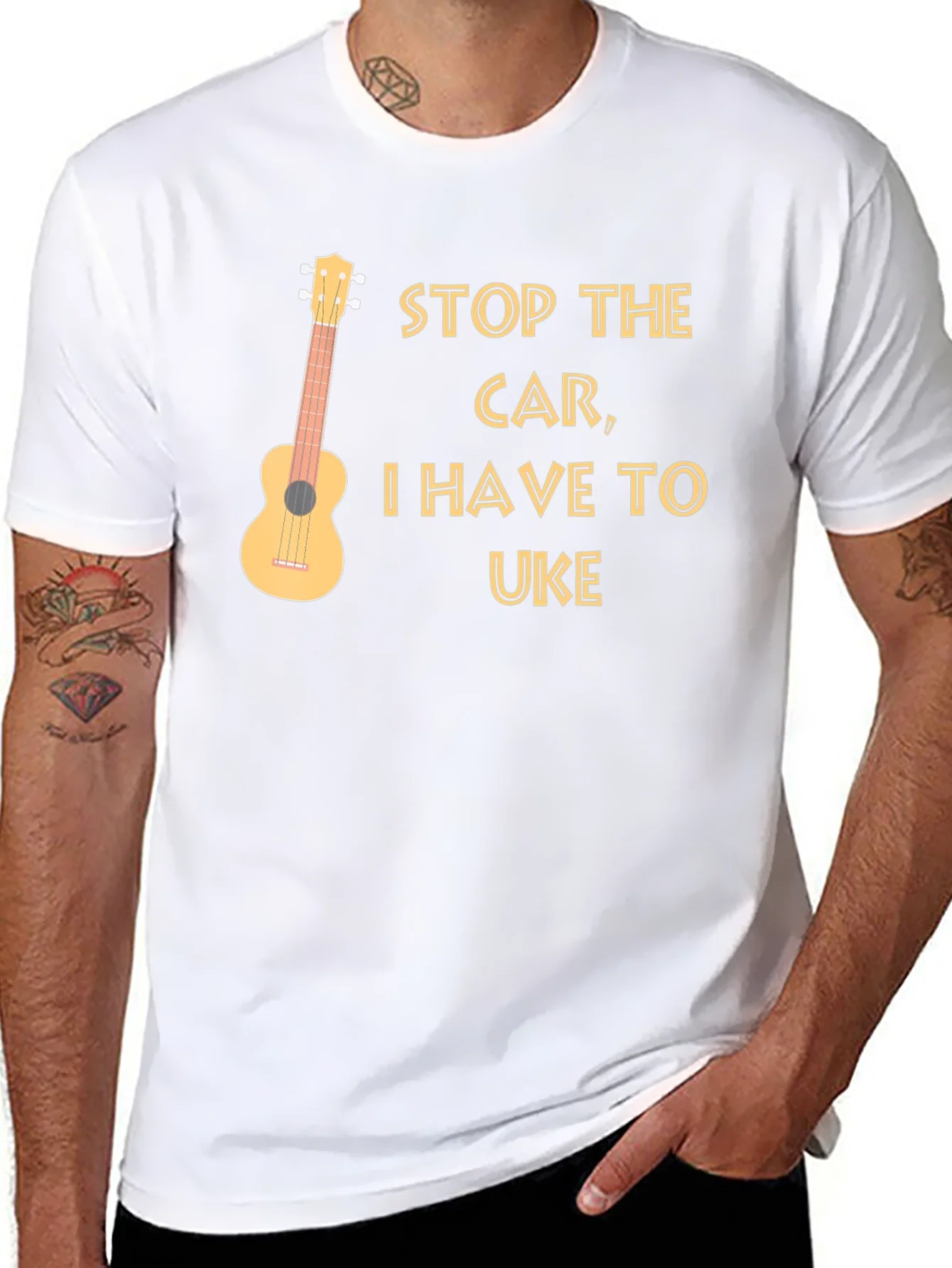Stop the Car I Have to Uke T-Shirt