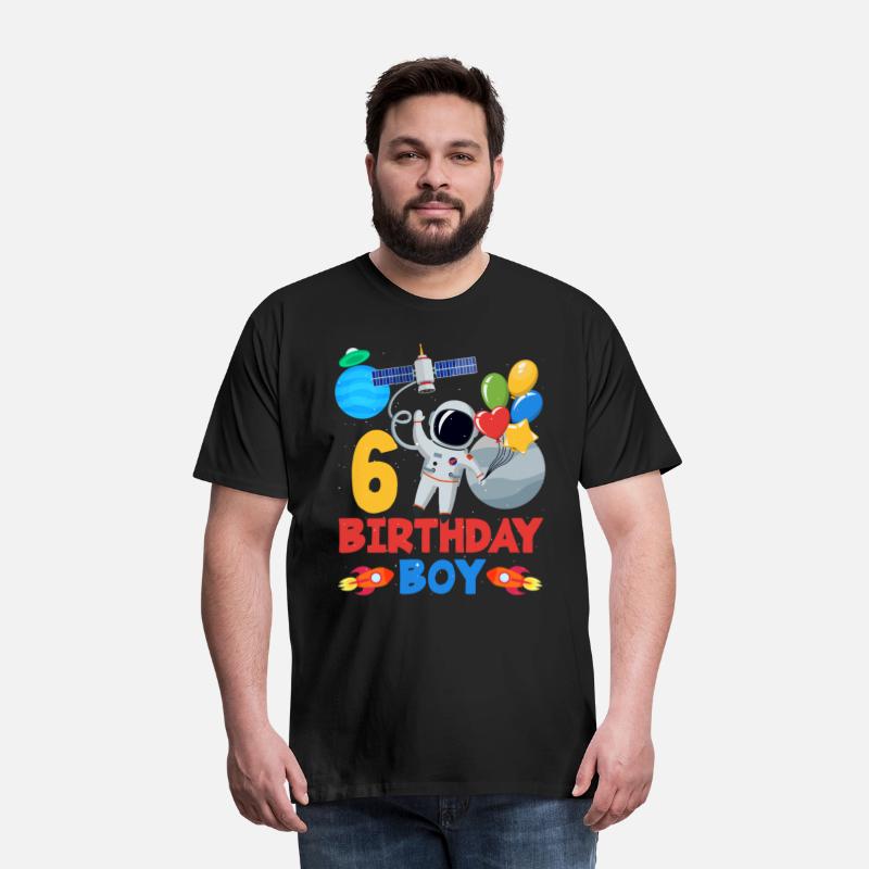 6th Birthday Boy Space Adventure