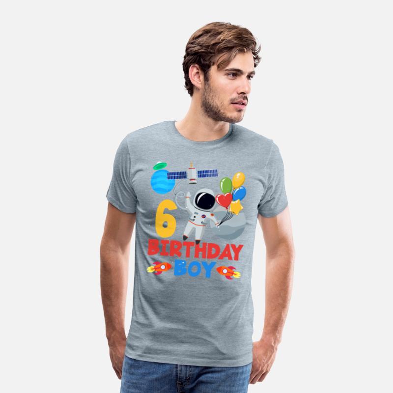 6th Birthday Boy Space Adventure