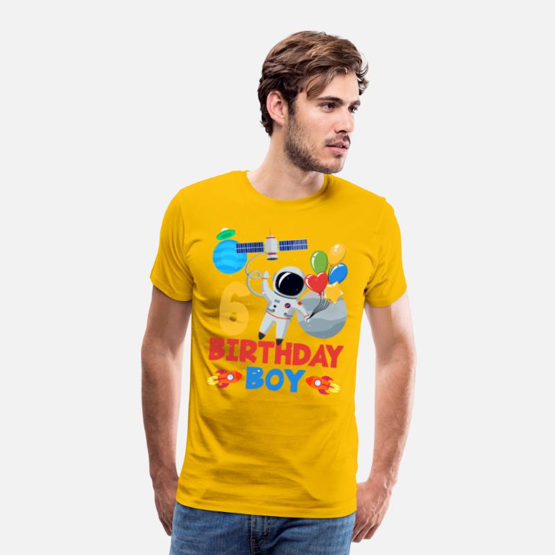 6th Birthday Boy Space Adventure