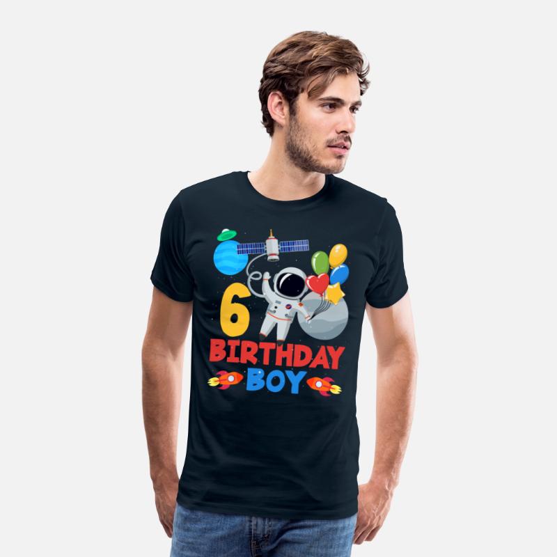 6th Birthday Boy Space Adventure