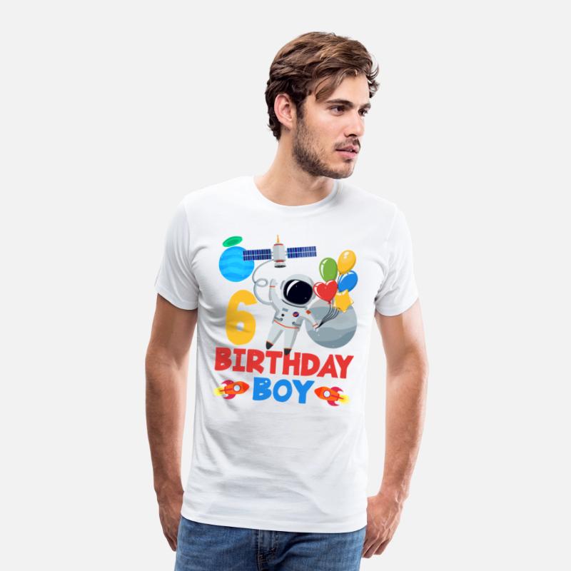 6th Birthday Boy Space Adventure