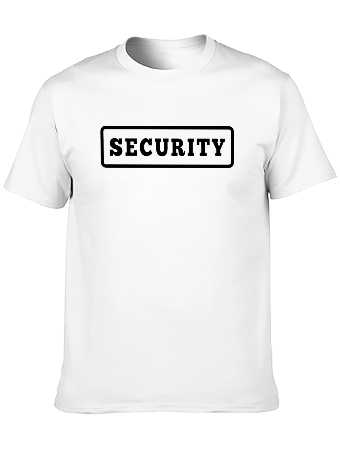 SECURITY Graphic Black T-Shirt