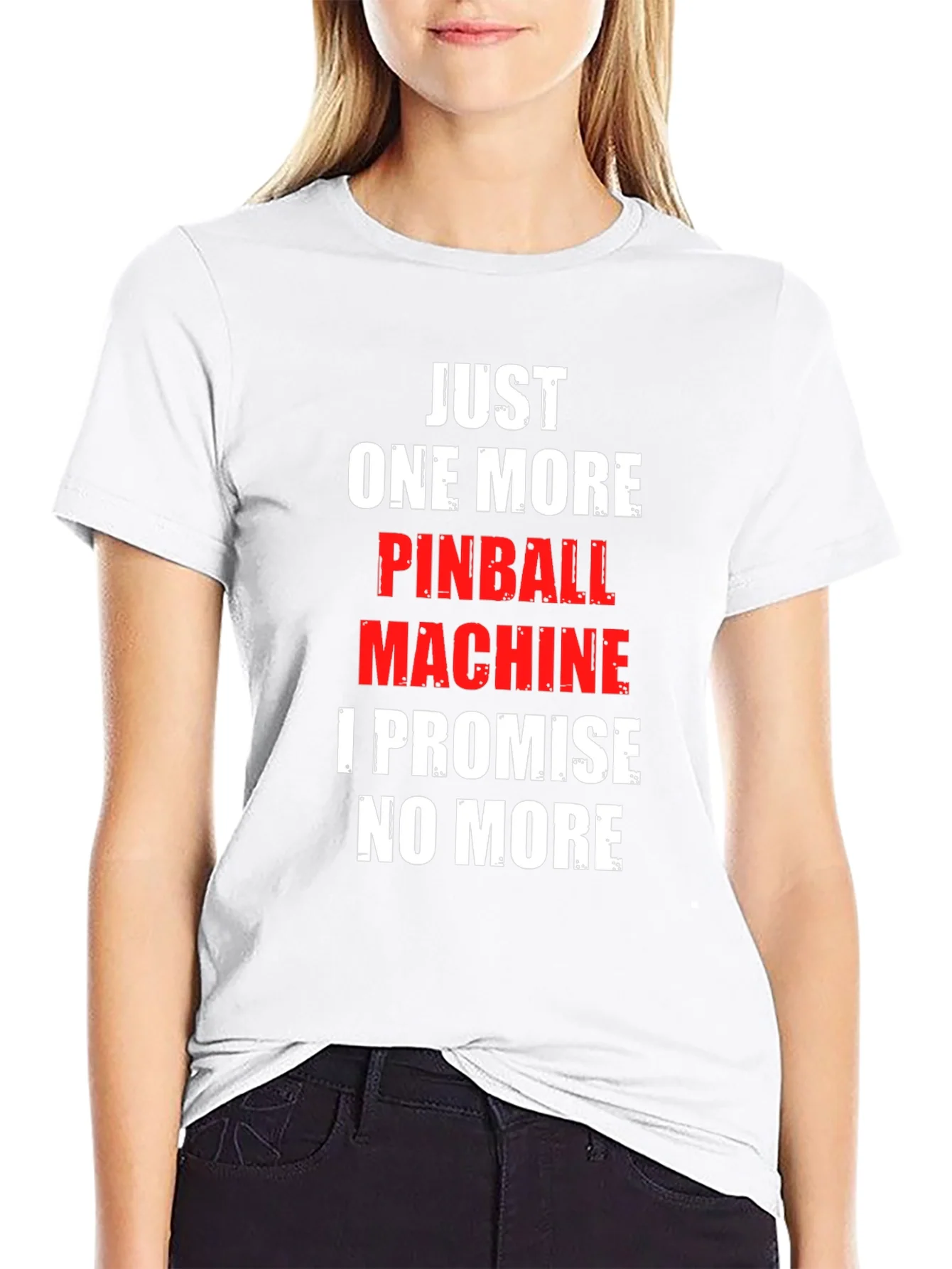 Pinball Machine Promise T-Shirt - Just One More