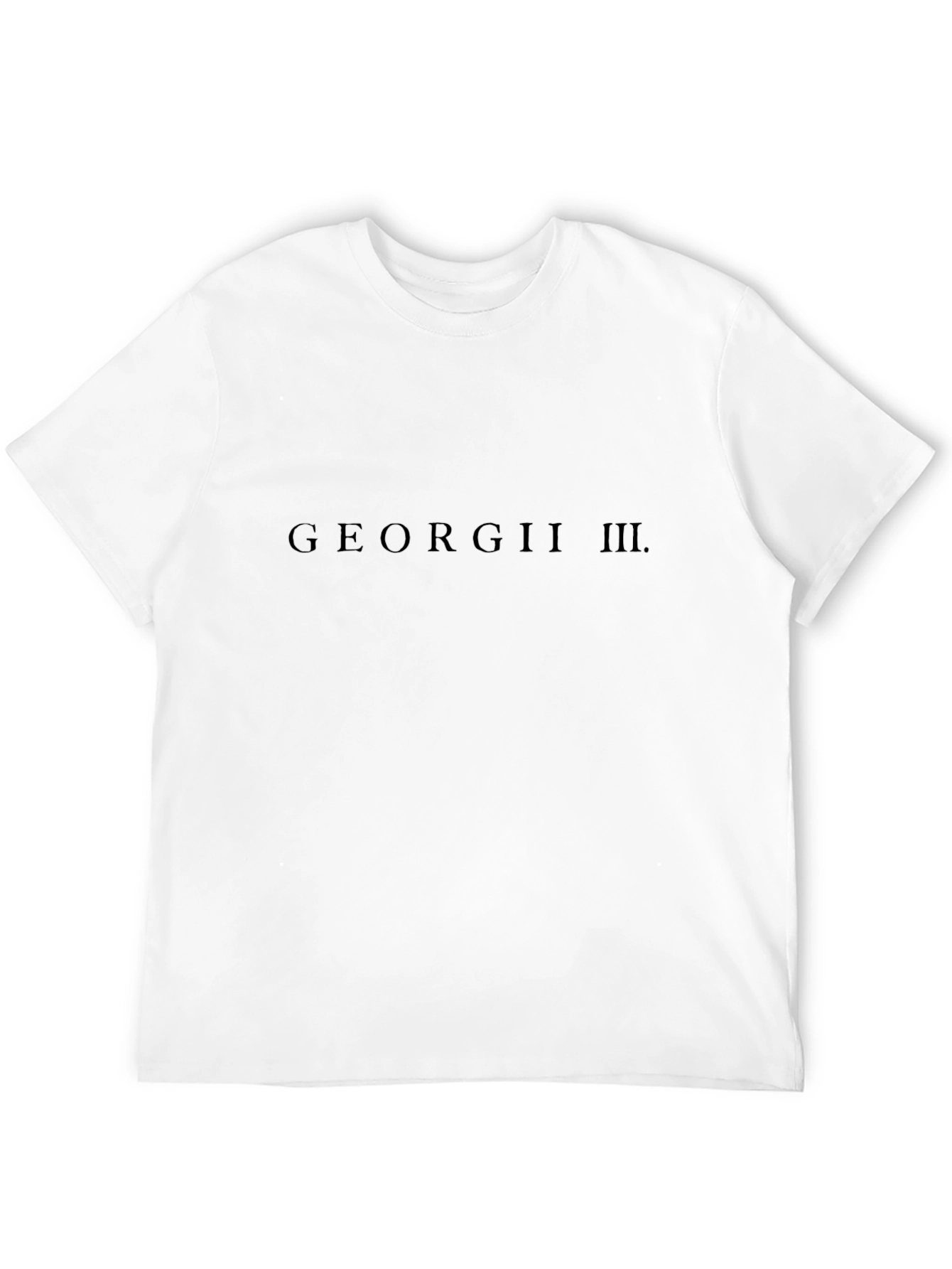 Georgii III Graphic Tee - Classic Black T-Shirt
