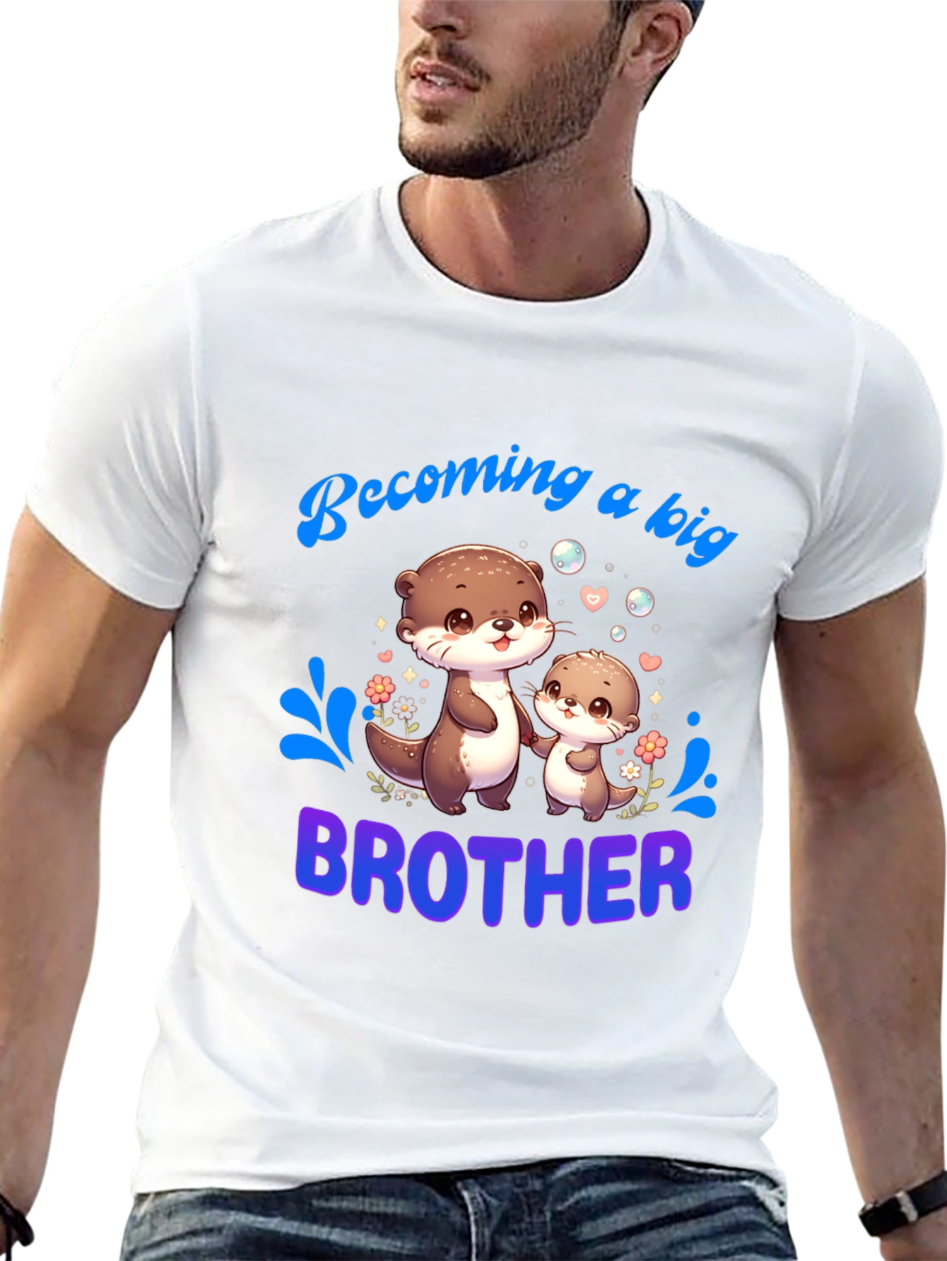 Becoming a Big Brother Otter Tee