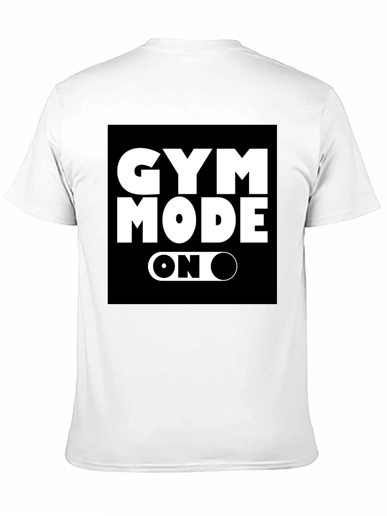 Gym Mode On Black T-Shirt