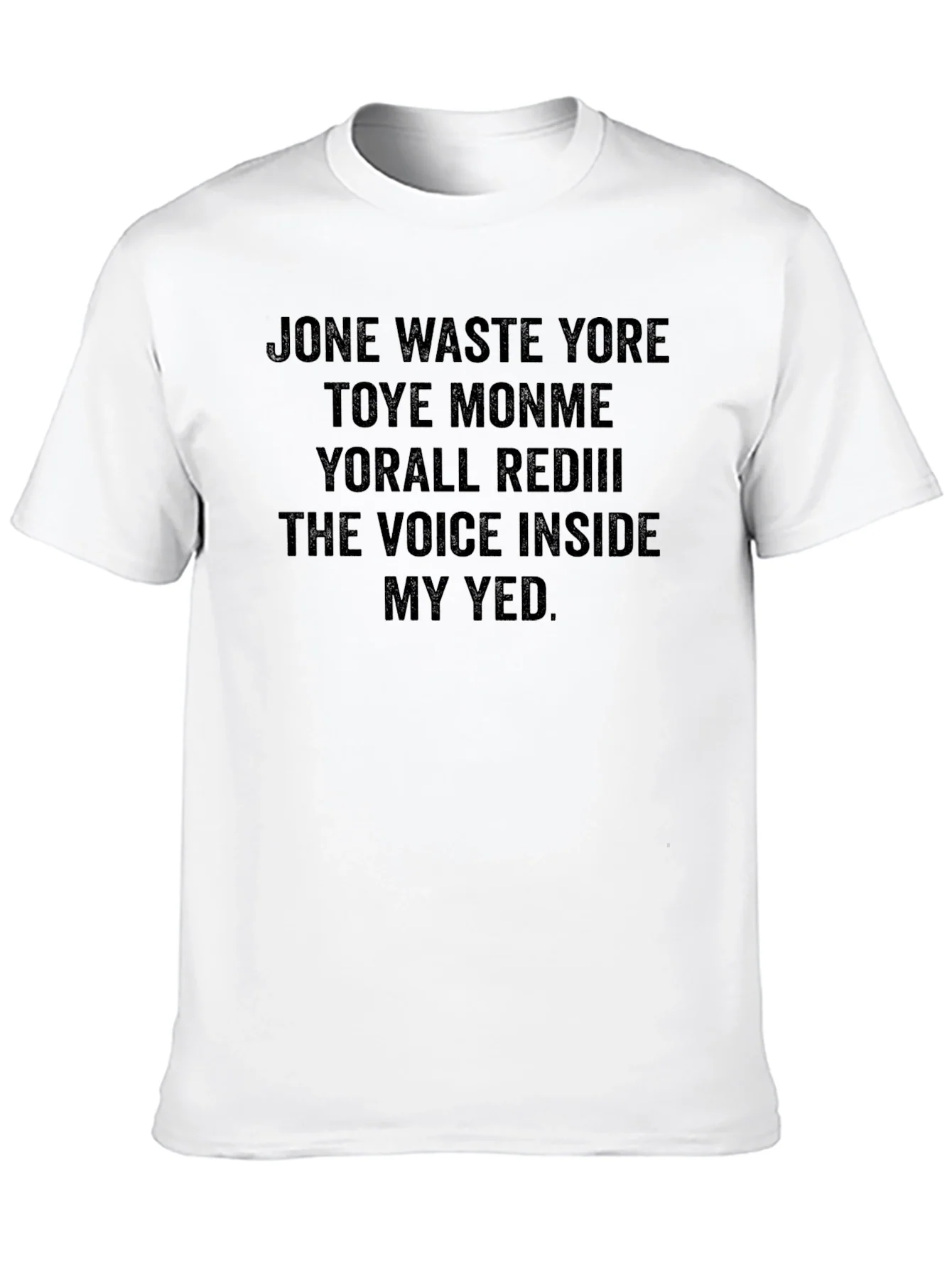 Jone Waste Yore T-Shirt - Unique Graphic Tee