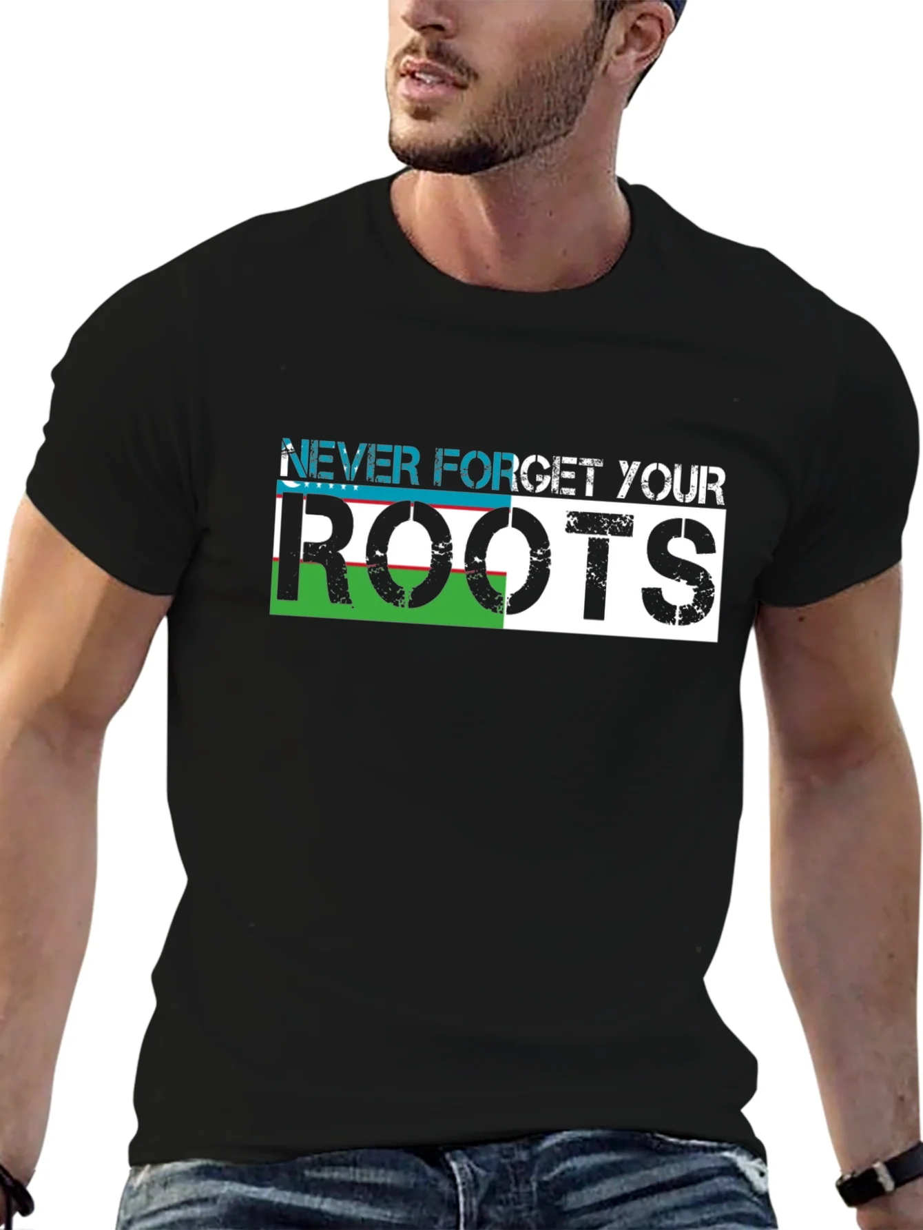 Never Forget Your Roots Graphic Tee
