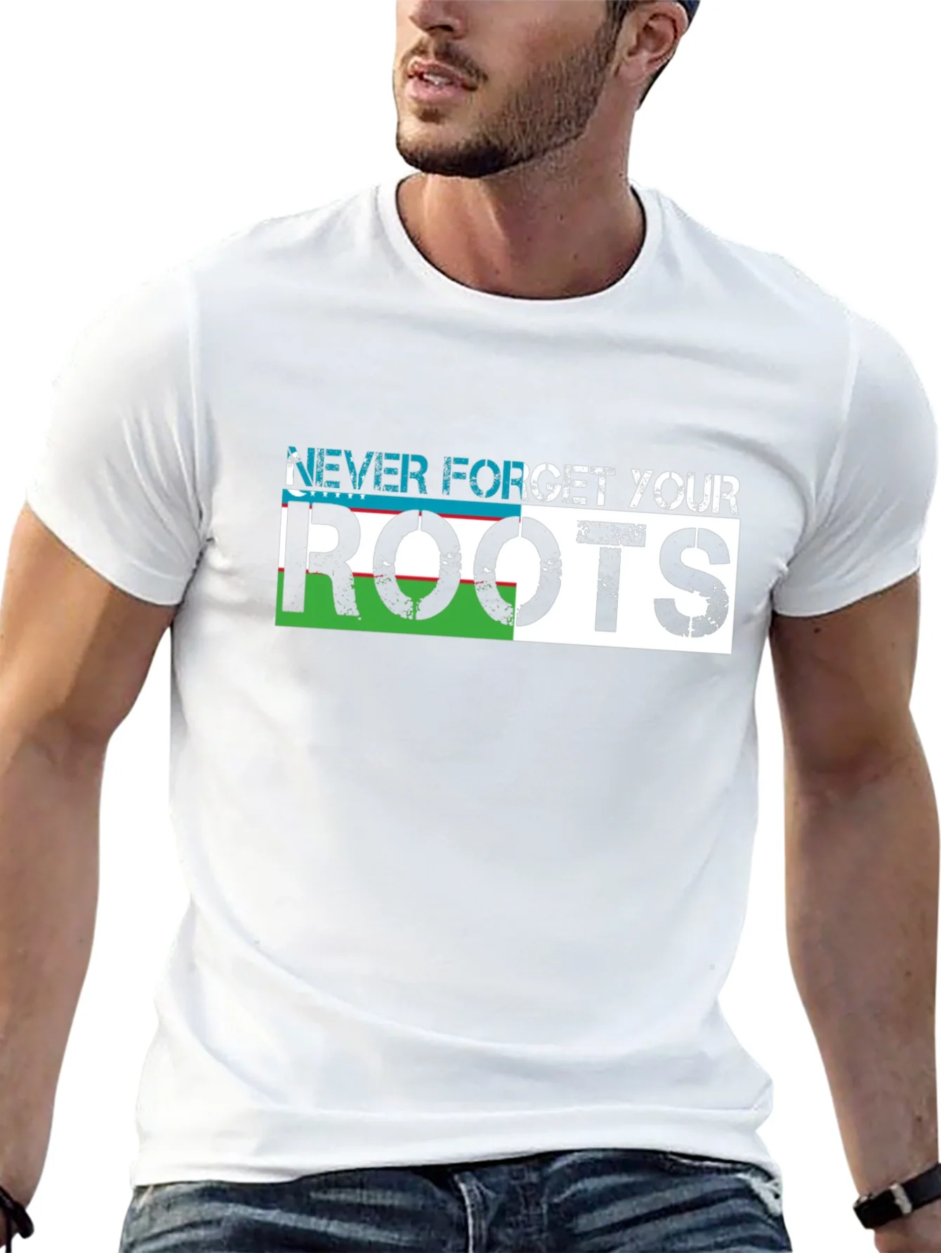 Never Forget Your Roots Graphic Tee