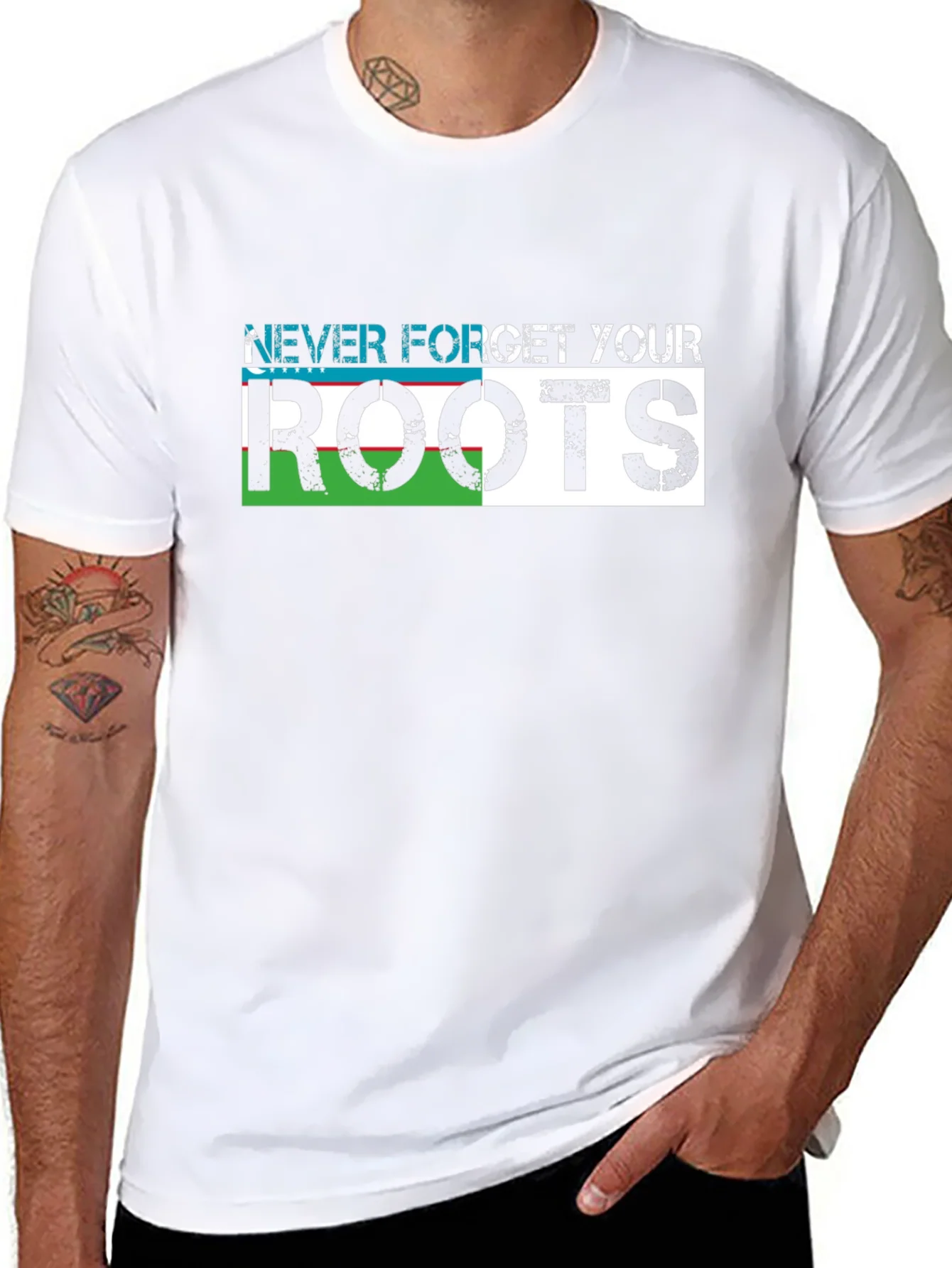 Never Forget Your Roots Graphic Tee