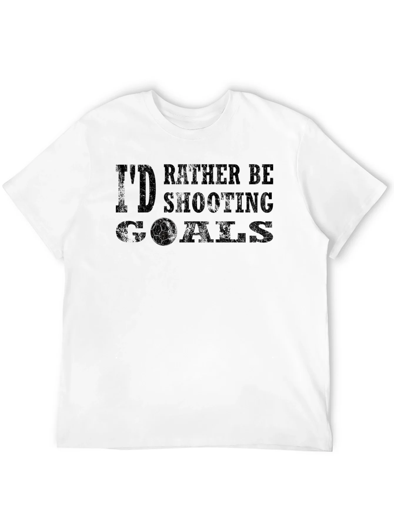 Id Rather Be Shooting Goals Graphic T-Shirt
