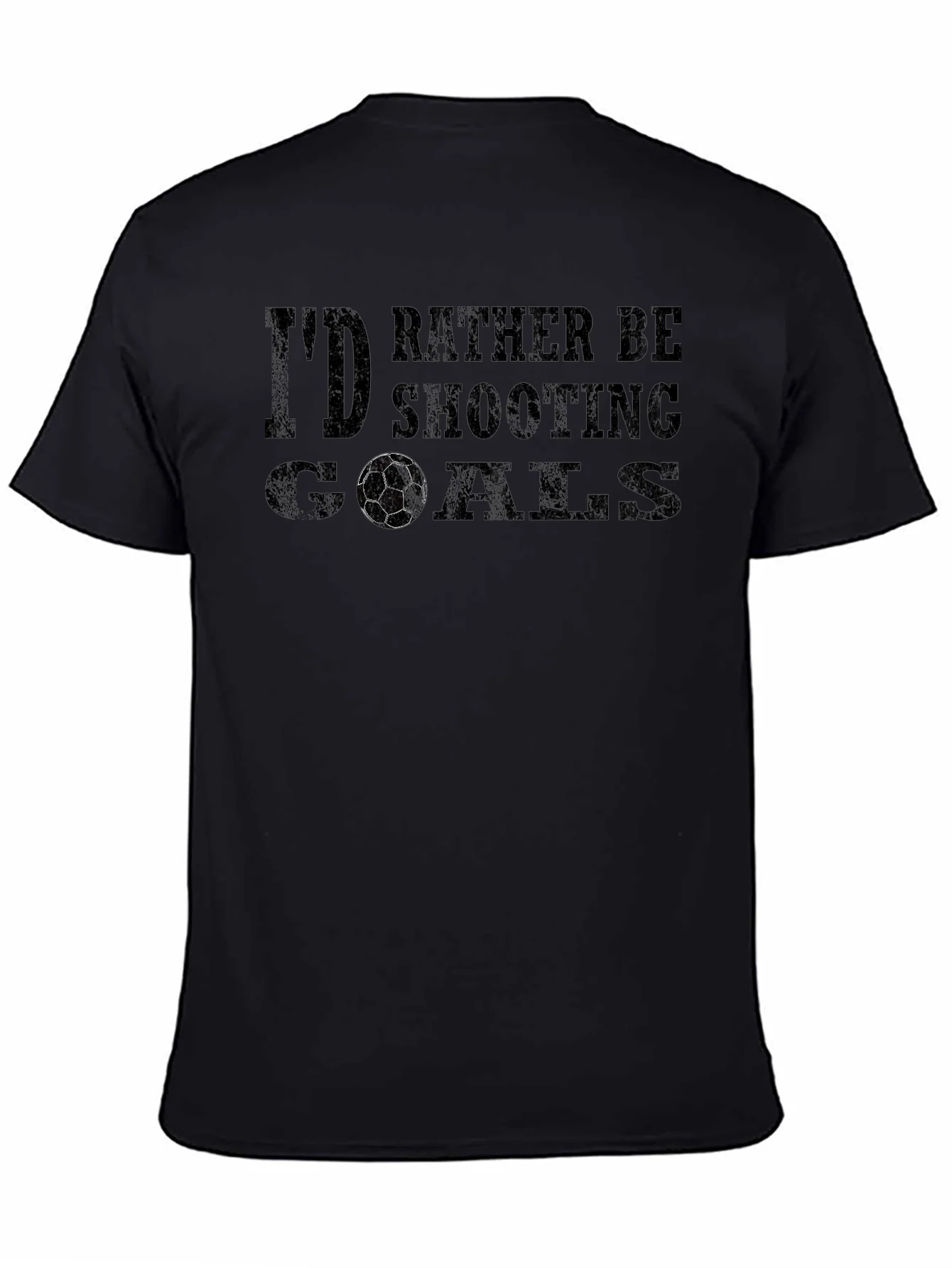 Id Rather Be Shooting Goals Graphic T-Shirt
