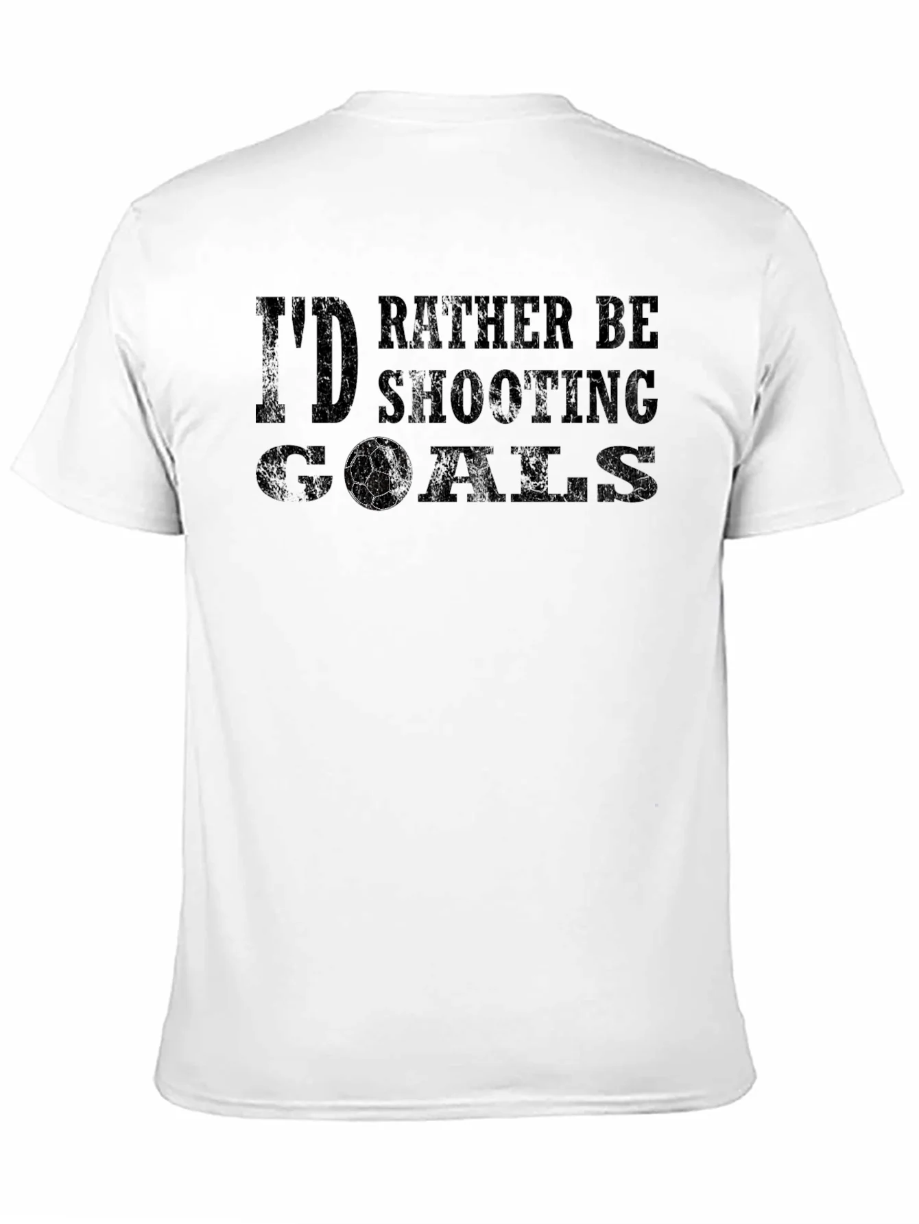 Id Rather Be Shooting Goals Graphic T-Shirt
