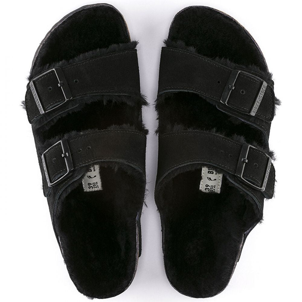 Birkenstock Women's Arizona Shearling in Black