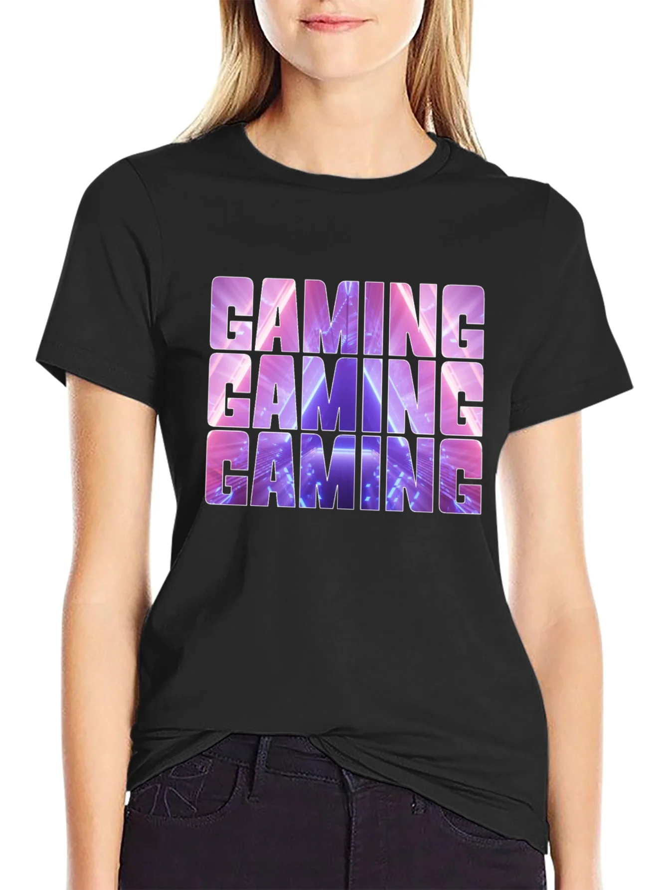 Gaming T-Shirt - Neon Design