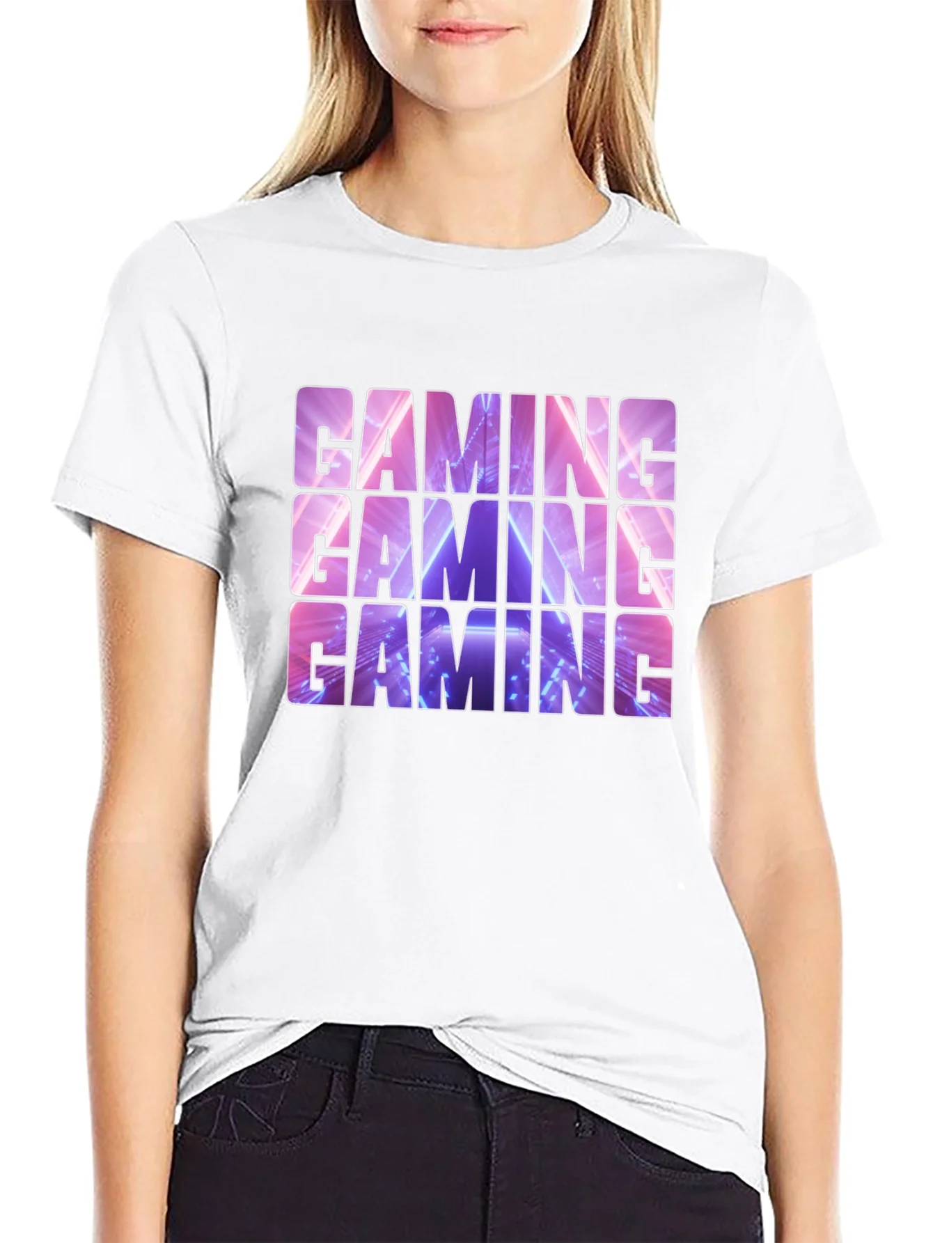 Gaming T-Shirt - Neon Design