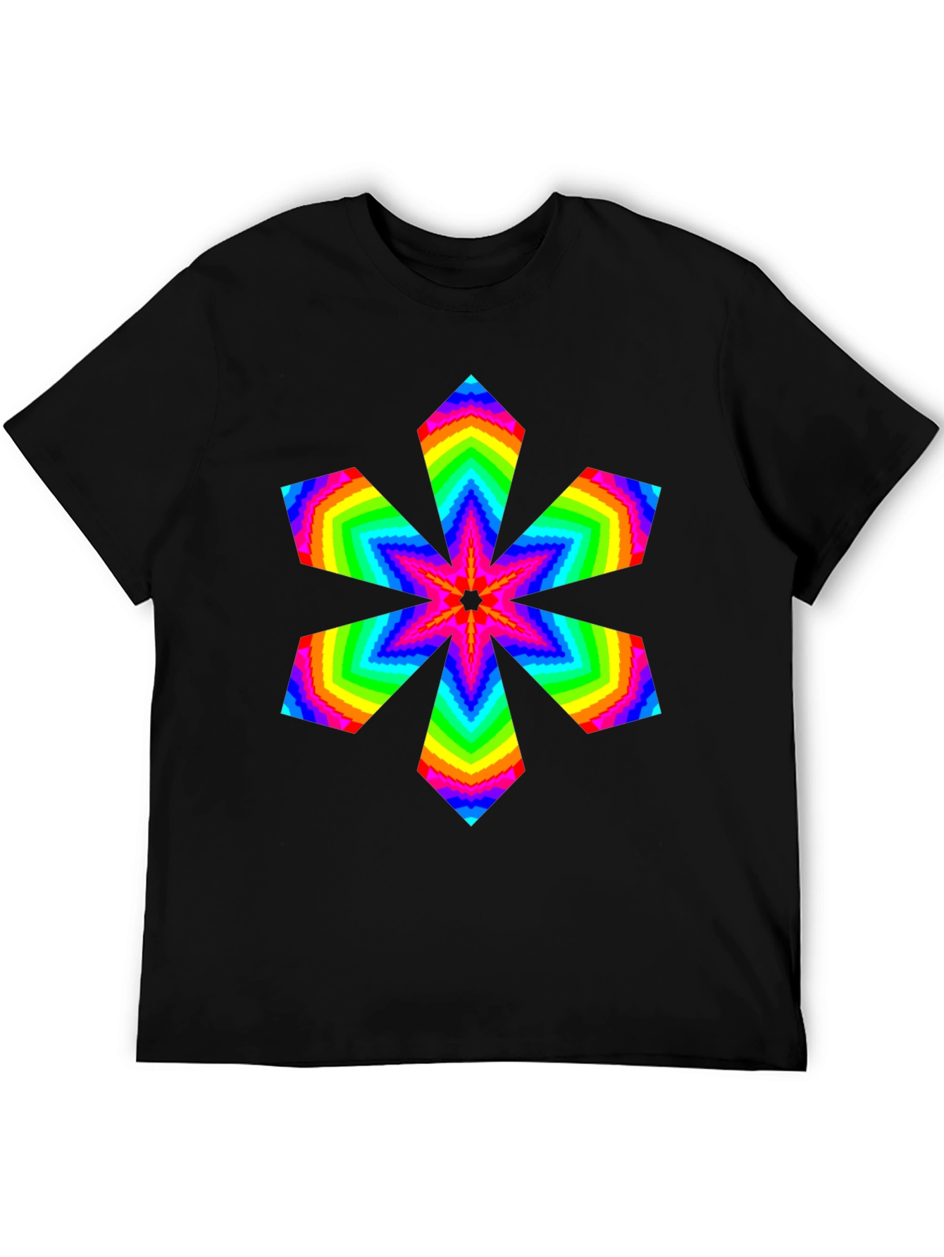 Rainbow Starburst Graphic Tee