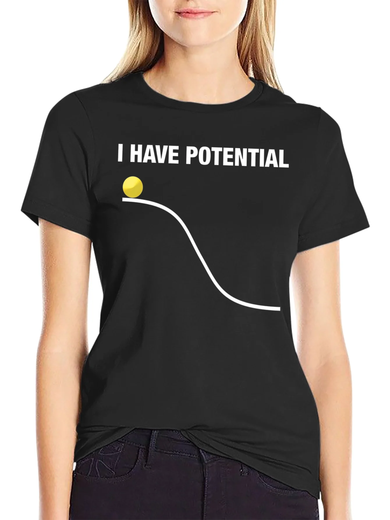 I Have Potential Physics Pun T-Shirt