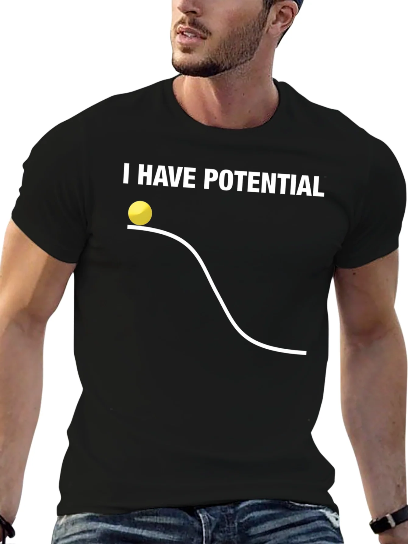 I Have Potential Physics Pun T-Shirt