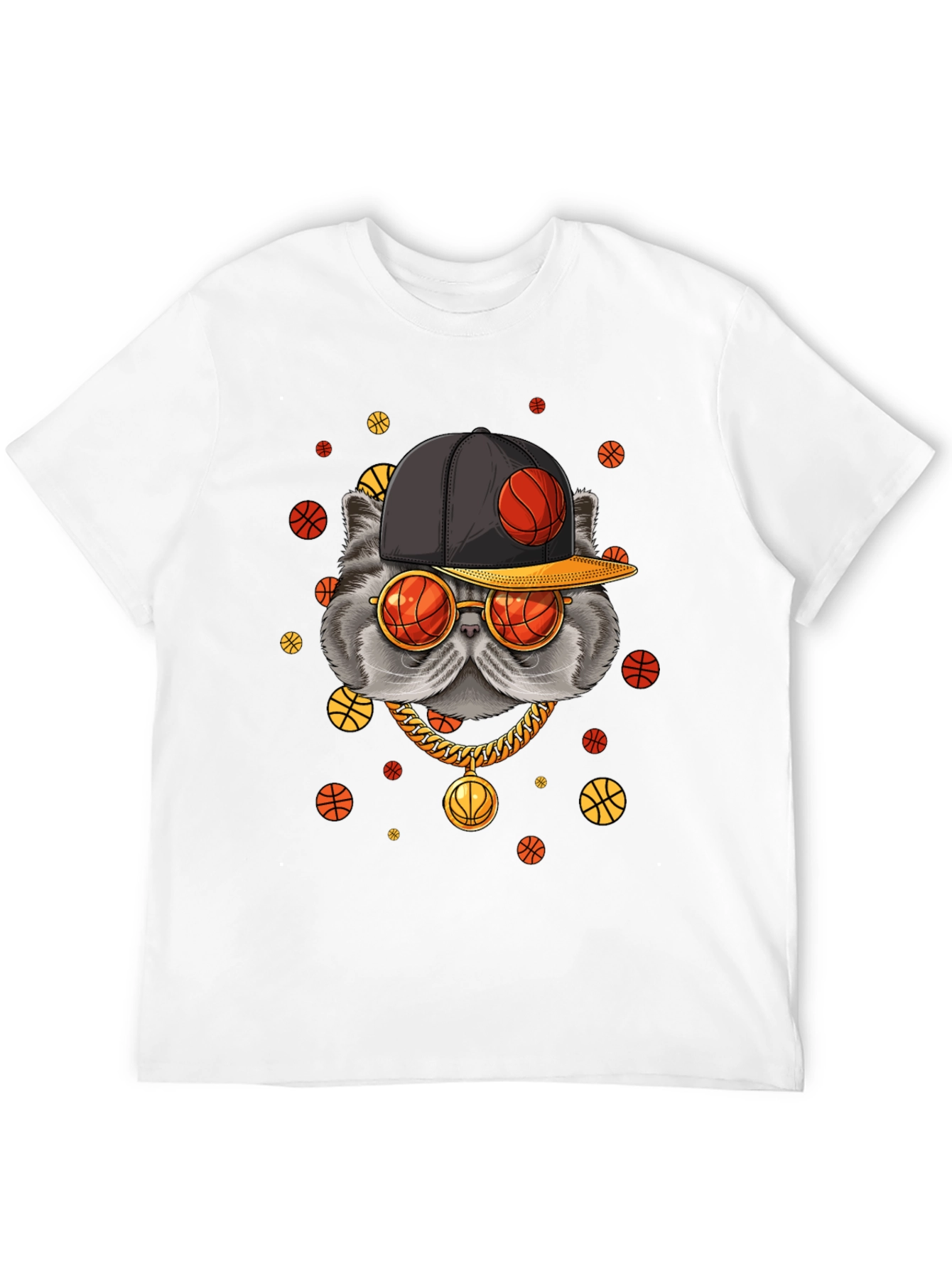 Cool Cat Basketball T-Shirt