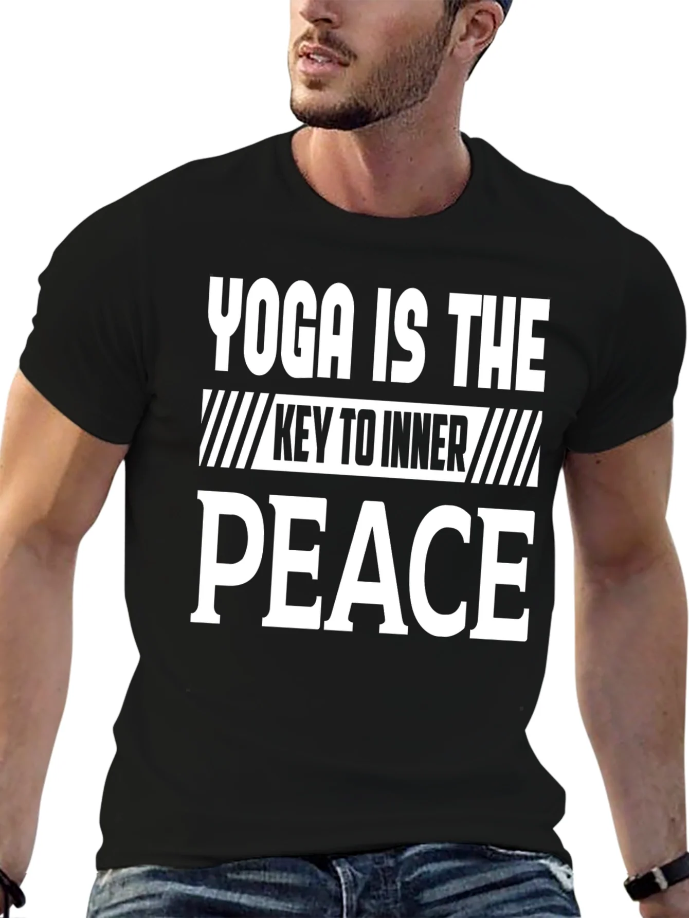 Yoga Inner Peace Graphic Tee