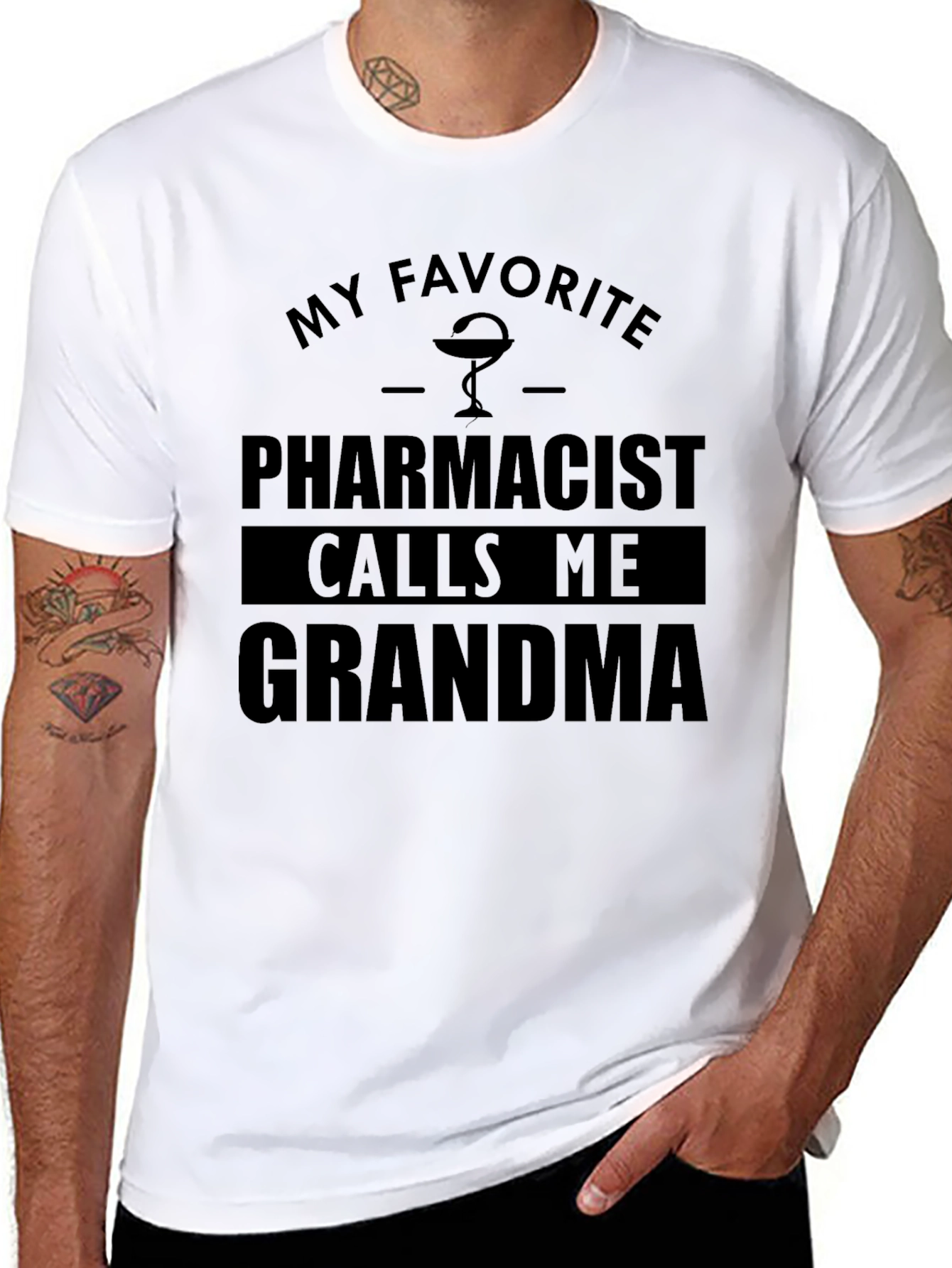 My Favorite Pharmacist Calls Me Grandma T-Shirt