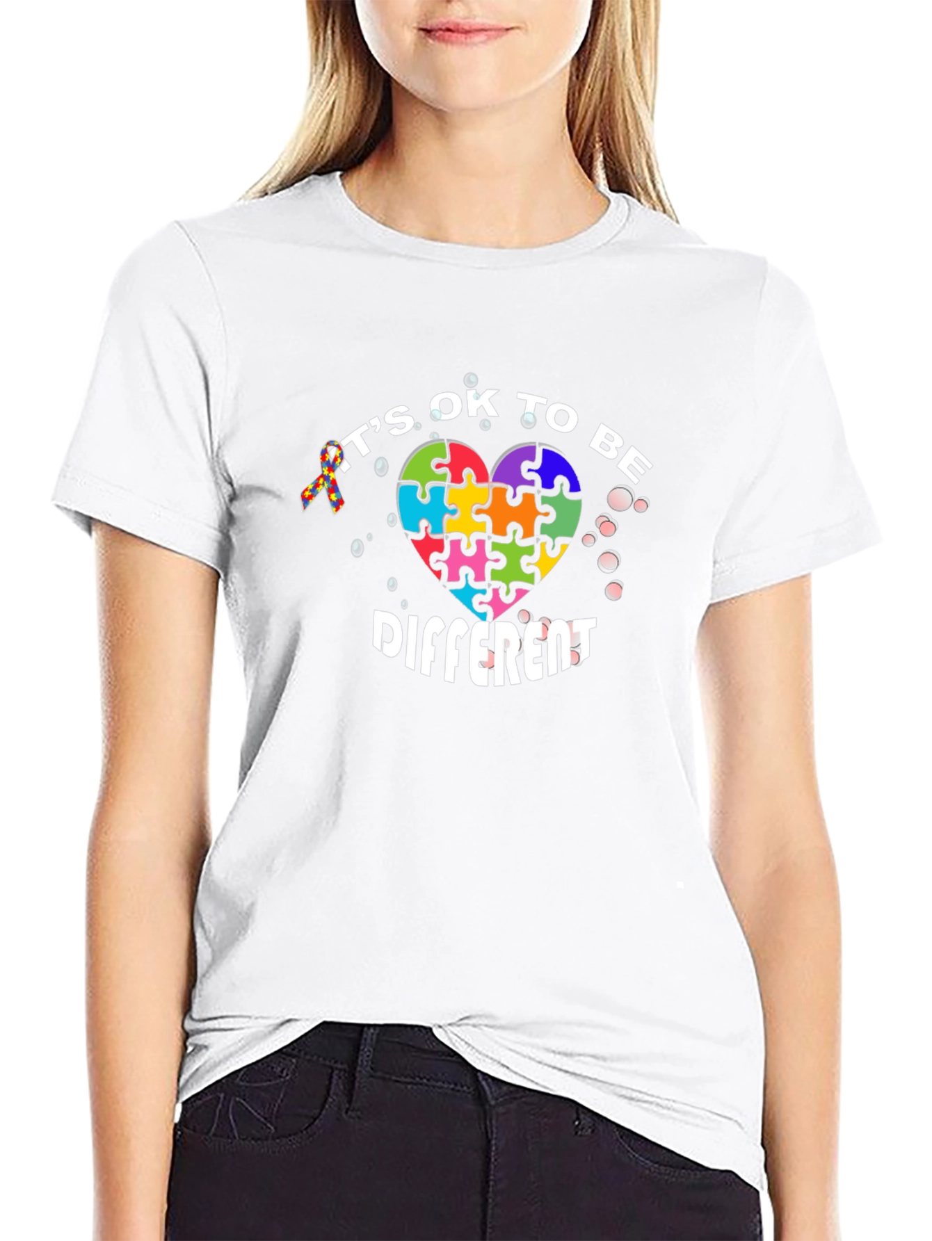 Its OK To Be Different Autism Awareness T-Shirt