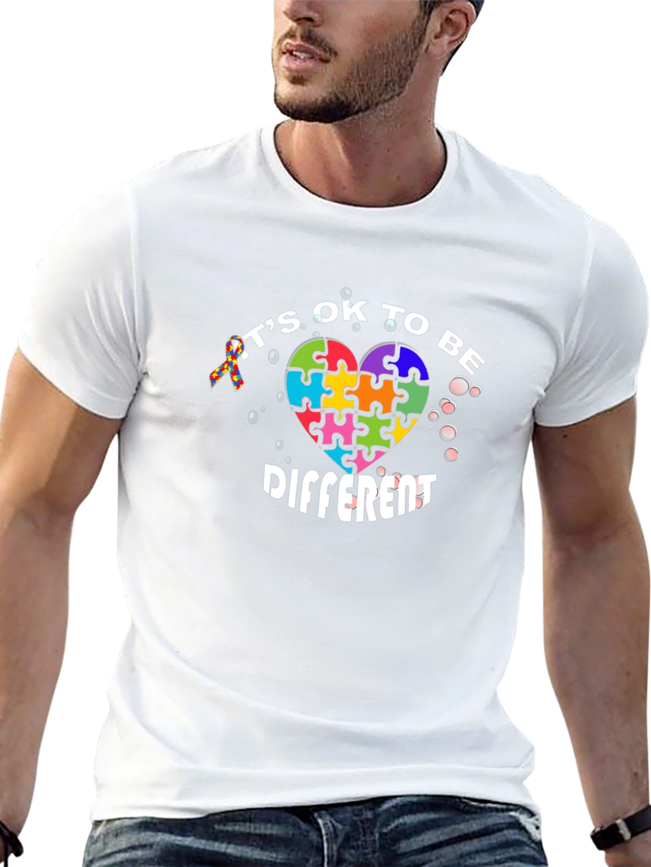 Its OK To Be Different Autism Awareness T-Shirt