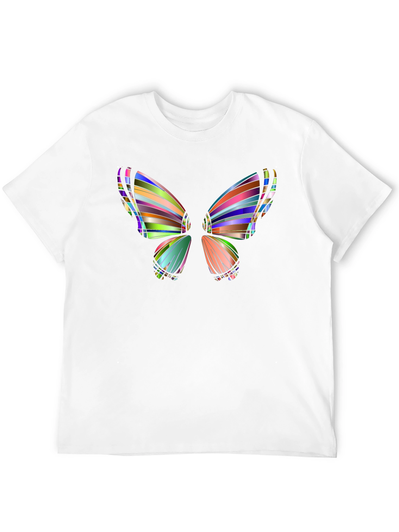 Butterfly Art Black T-Shirt