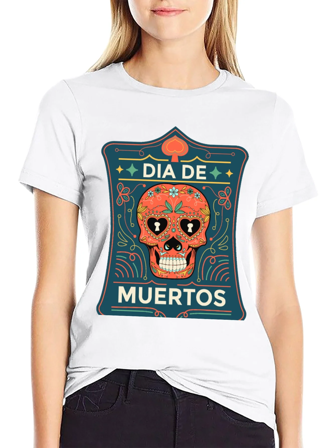 Dia De Muertos Graphic T-Shirt