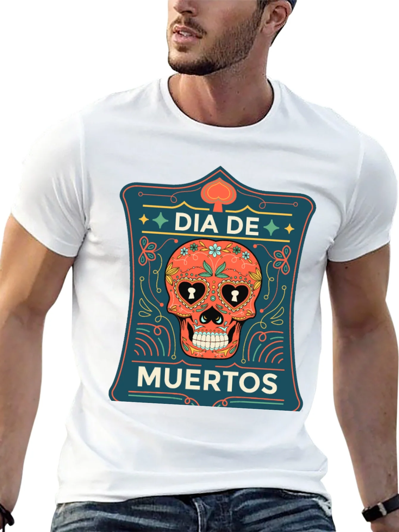 Dia De Muertos Graphic T-Shirt