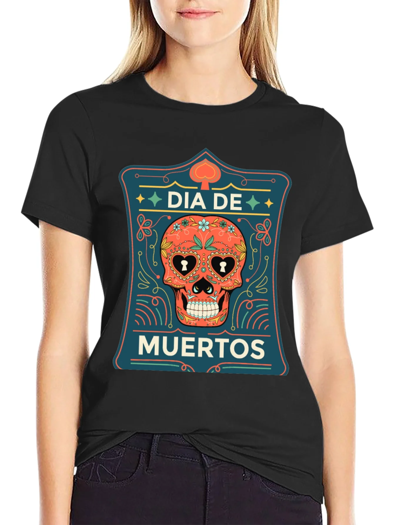 Dia De Muertos Graphic T-Shirt