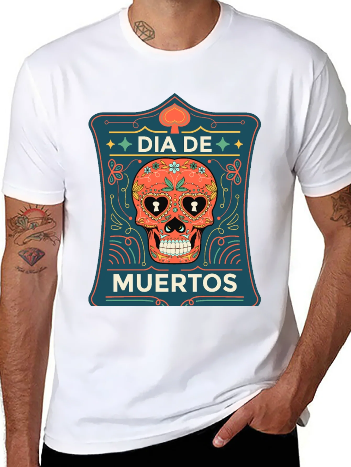 Dia De Muertos Graphic T-Shirt