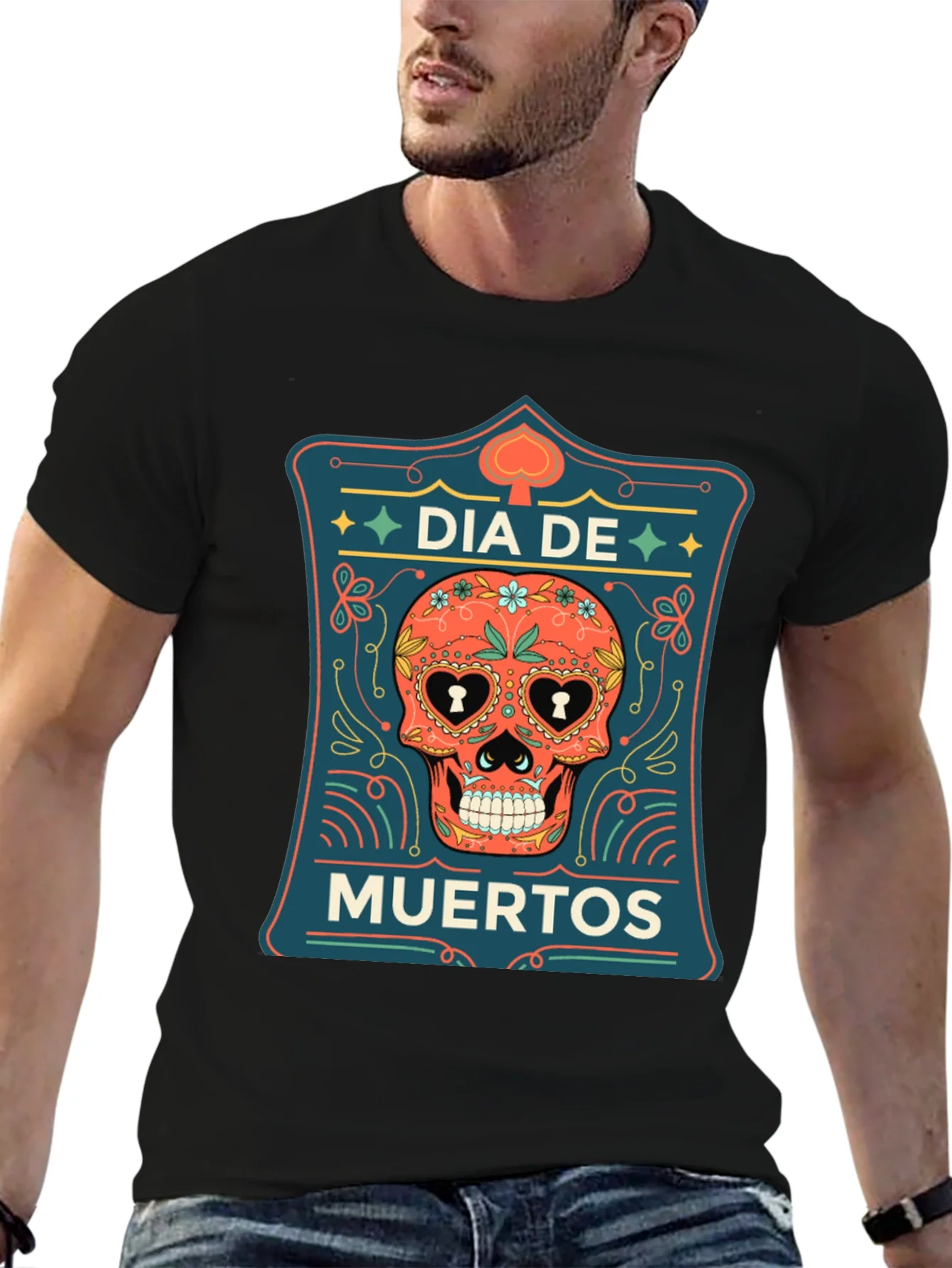Dia De Muertos Graphic T-Shirt