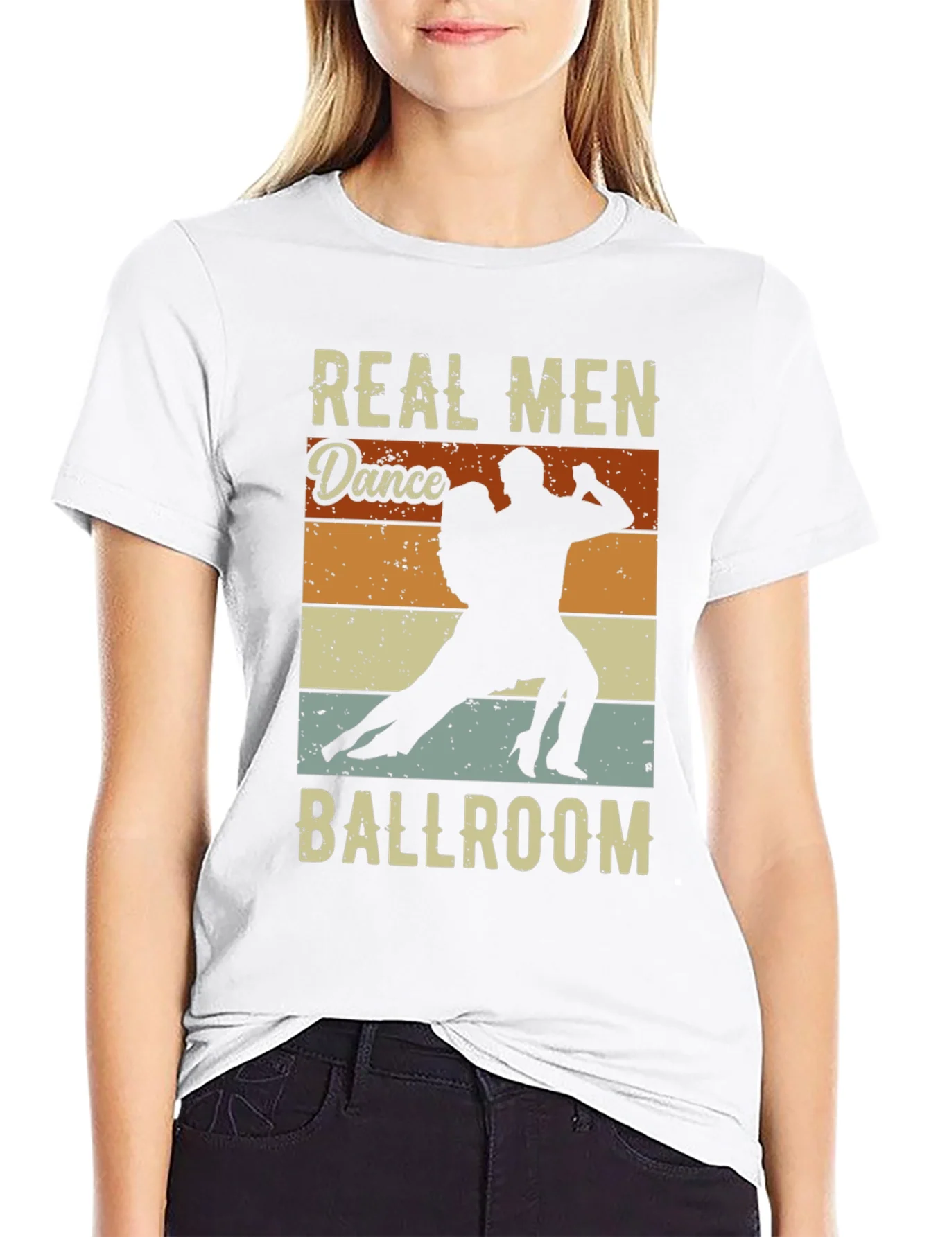 Real Men Dance Ballroom T-Shirt