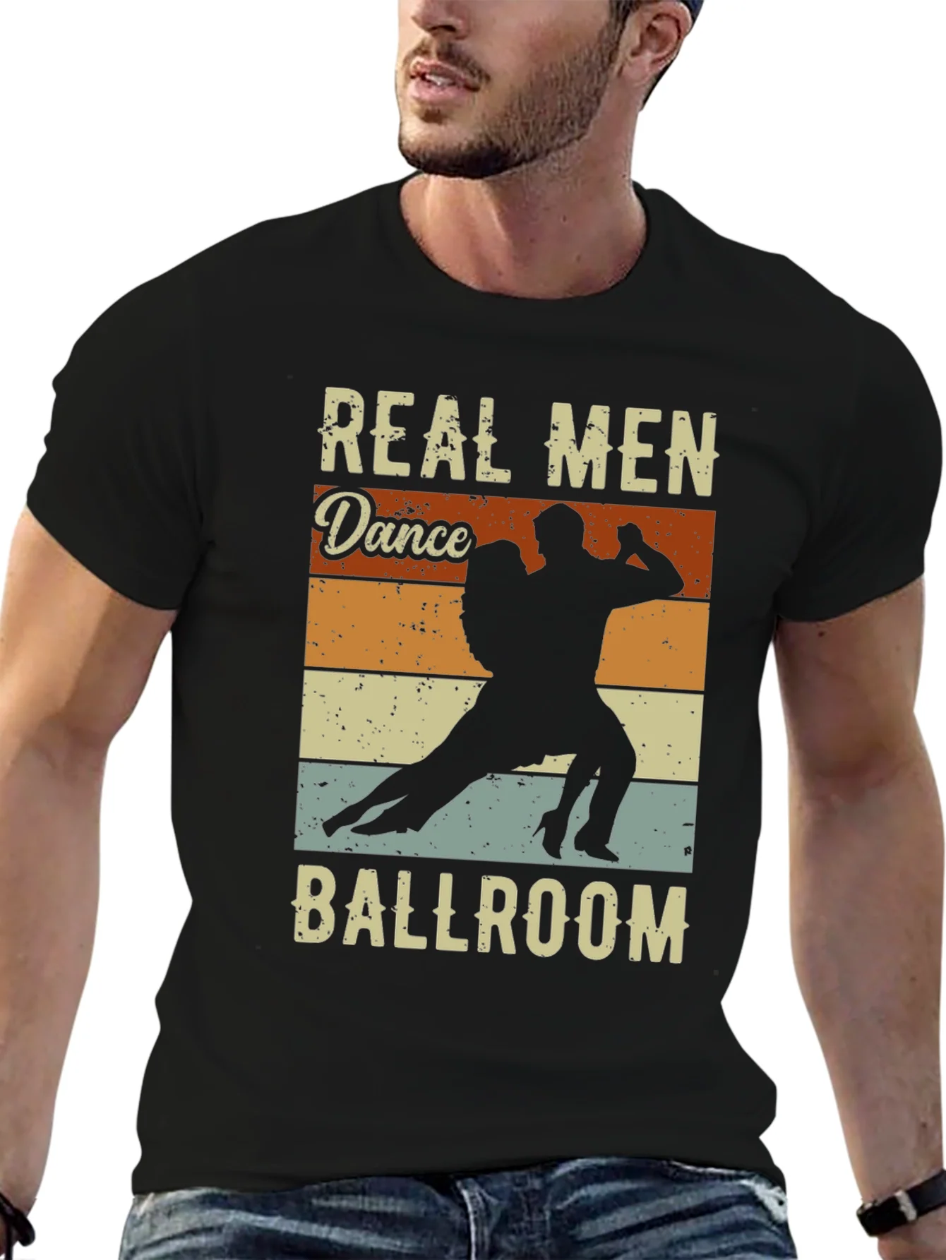 Real Men Dance Ballroom T-Shirt